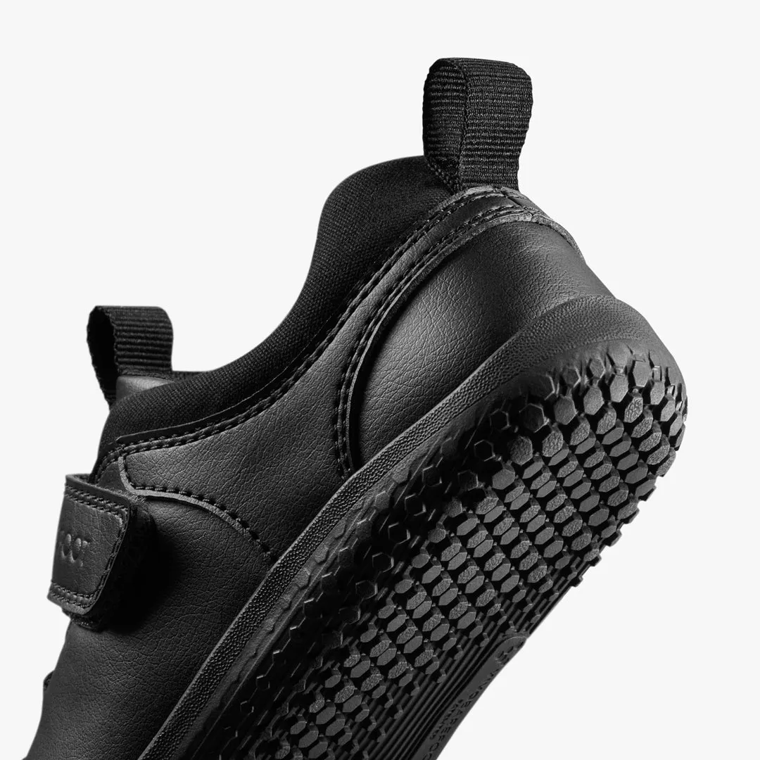 Vivobarefoot Primus Ludo School Animal-Free Preschool  Obsidian