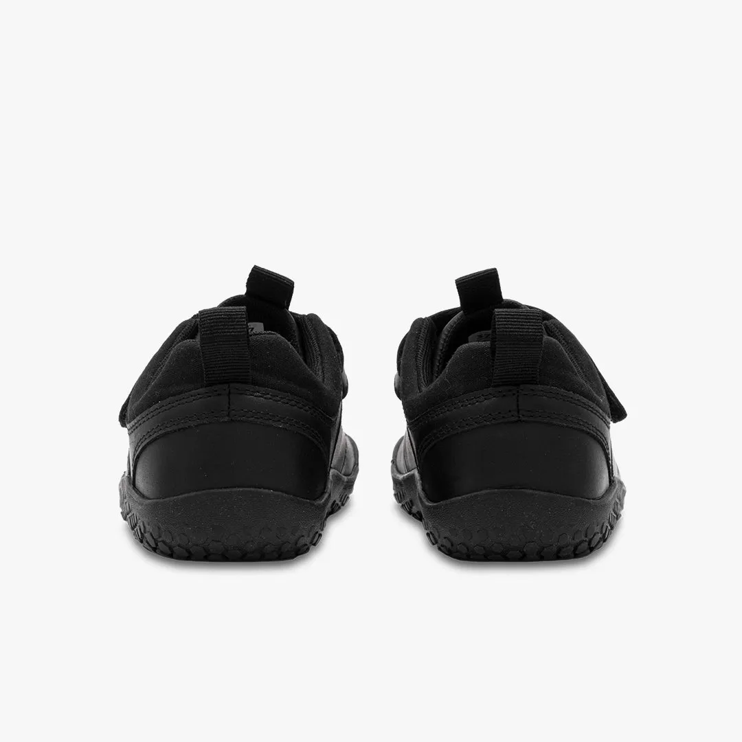 Vivobarefoot Primus Ludo School Juniors  Obsidian