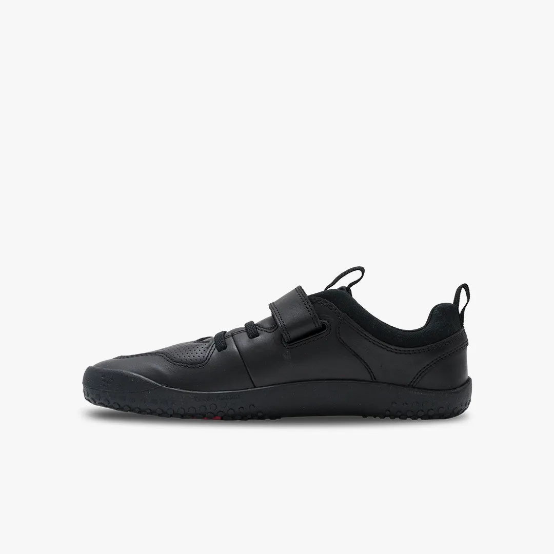 Vivobarefoot Primus Ludo School Juniors  Obsidian