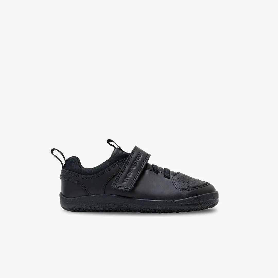 Vivobarefoot Primus Ludo School Preschool  Obsidian