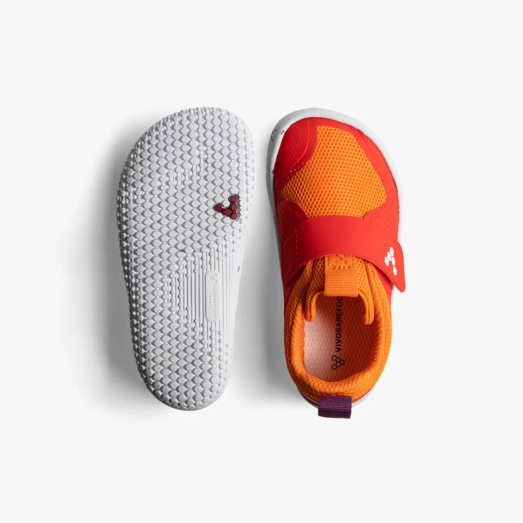 Vivobarefoot Primus Sport III Toddlers  Cherry Tomato