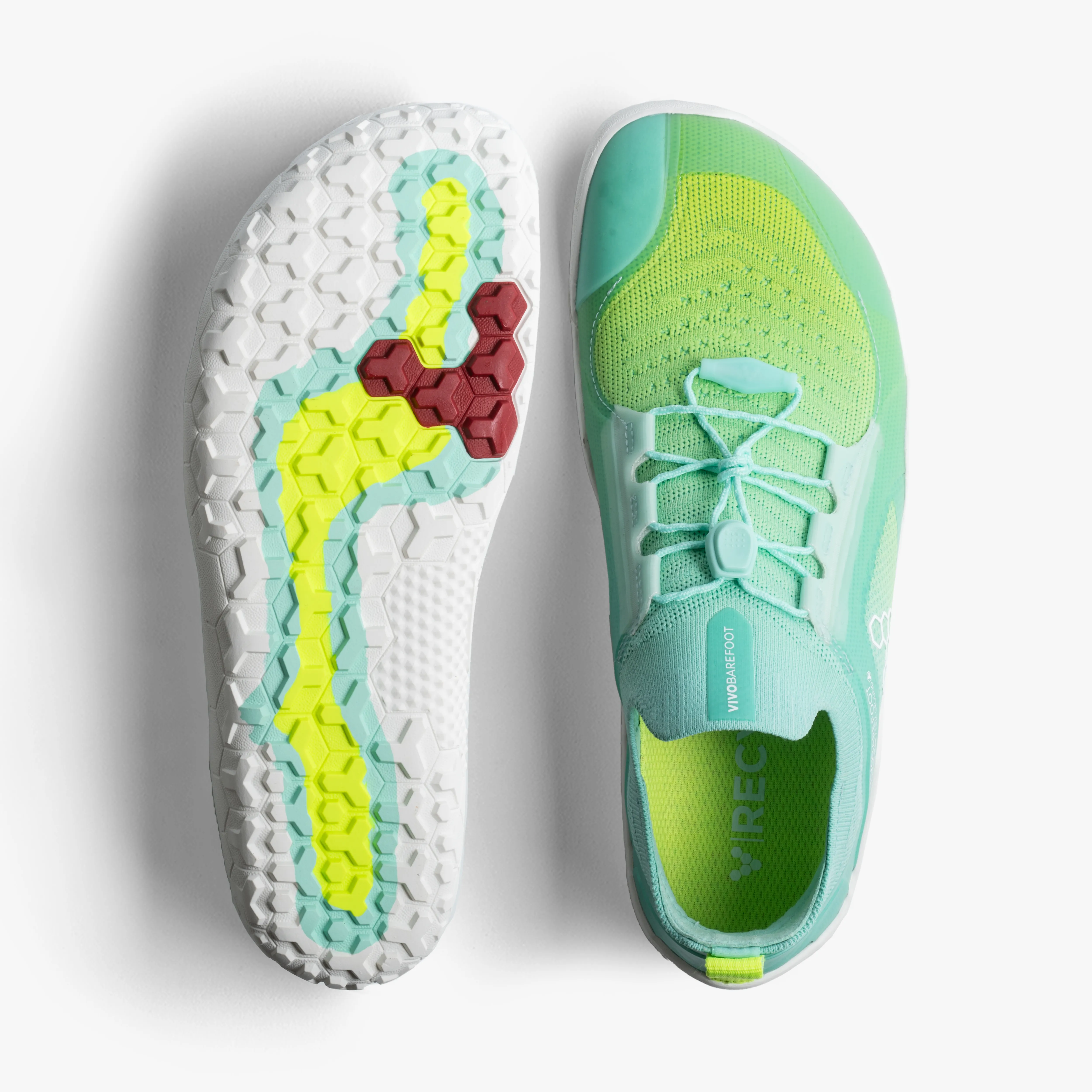 Vivobarefoot Primus Trail Knit FG Mens  Beach Glass