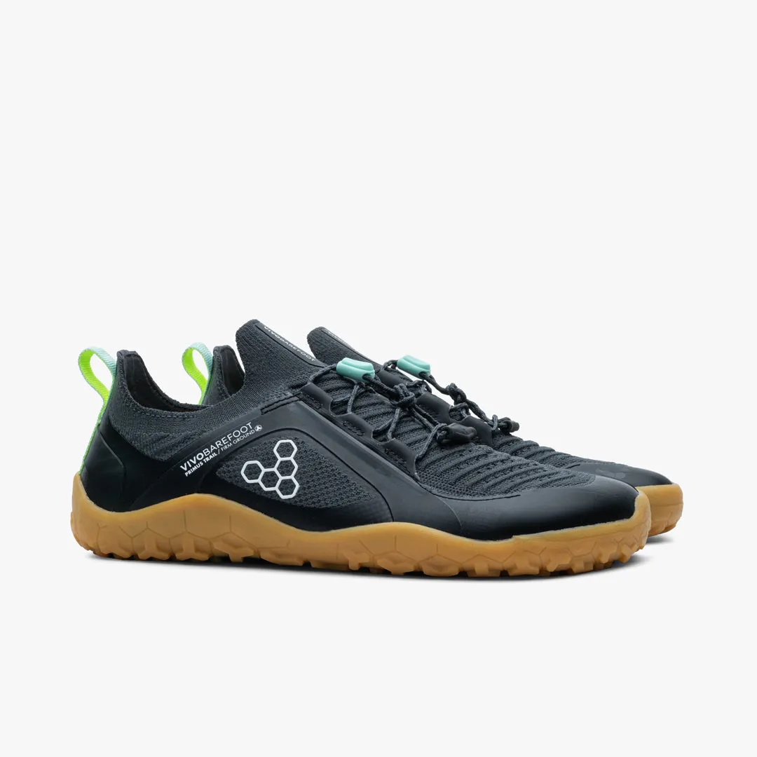 Vivobarefoot Primus Trail Knit FG Mens  Graphite / Gum