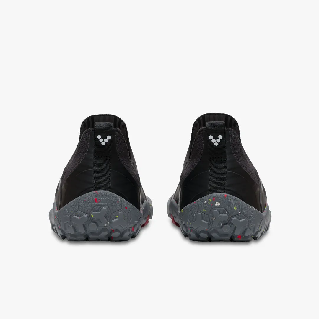 Vivobarefoot Primus Trail Knit FG Mens  Obsidian/Grey