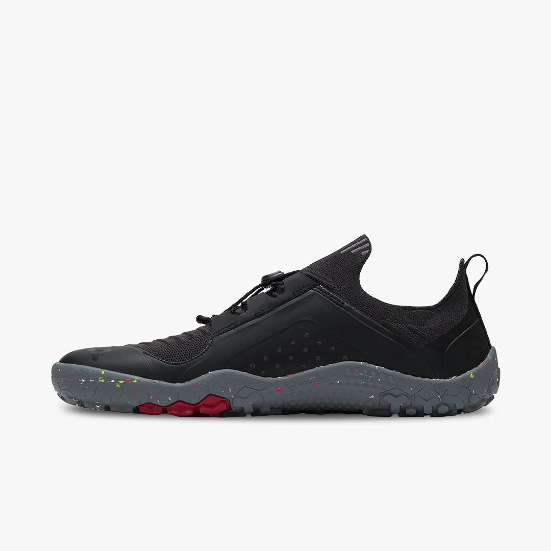 Vivobarefoot Primus Trail Knit FG Mens  Obsidian/Grey