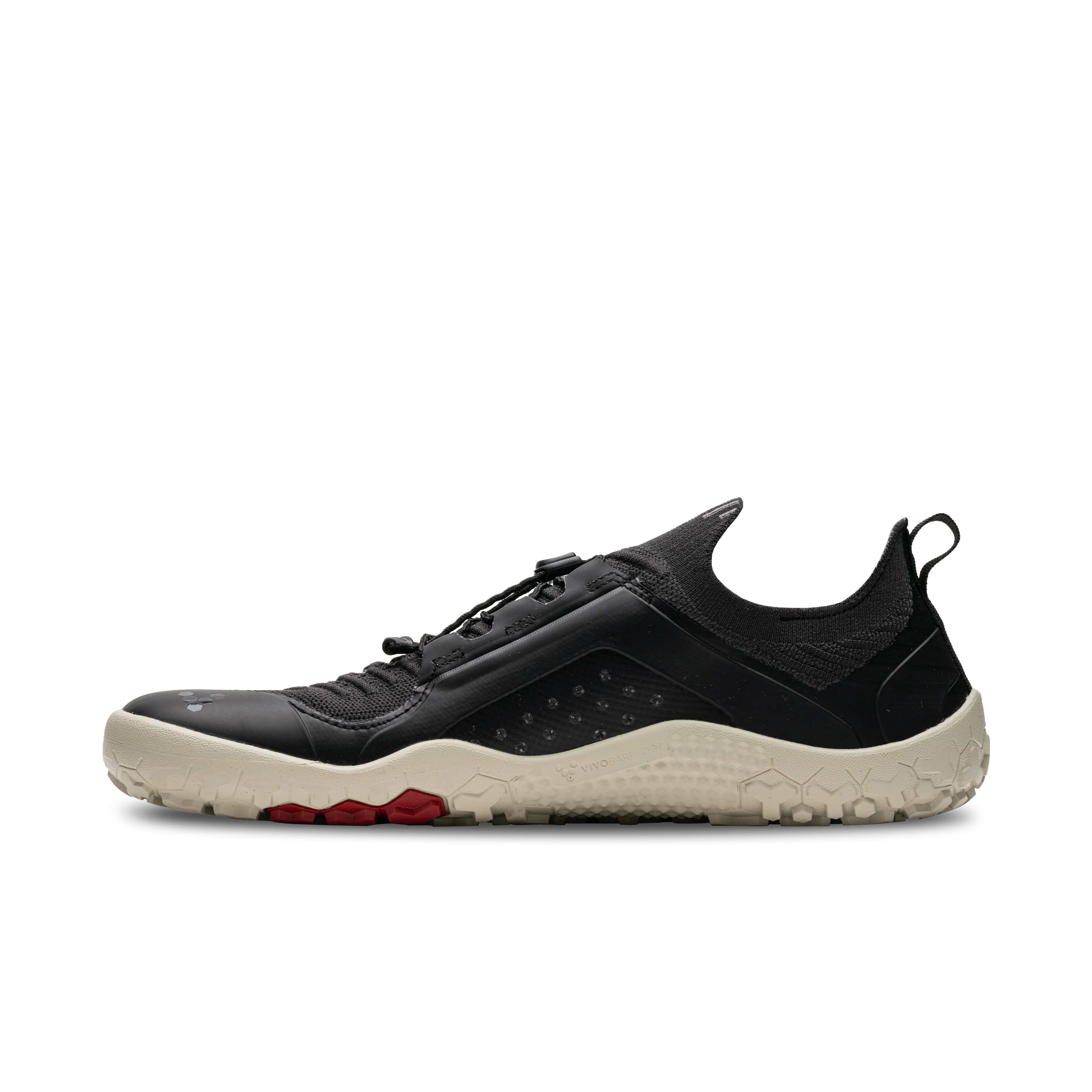 Vivobarefoot Primus Trail Knit FG Mens  Obsidian/Limestone
