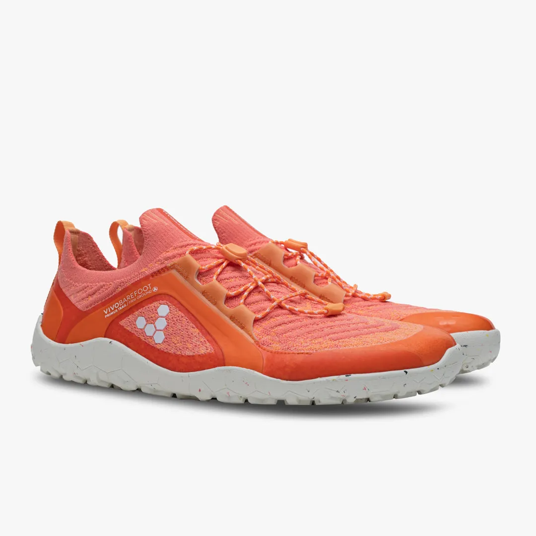 Vivobarefoot Primus Trail Knit FG Mens  Papaya