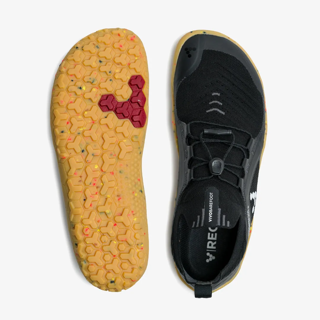 Vivobarefoot Primus Trail Knit FG Womens  Obsidian/Gum