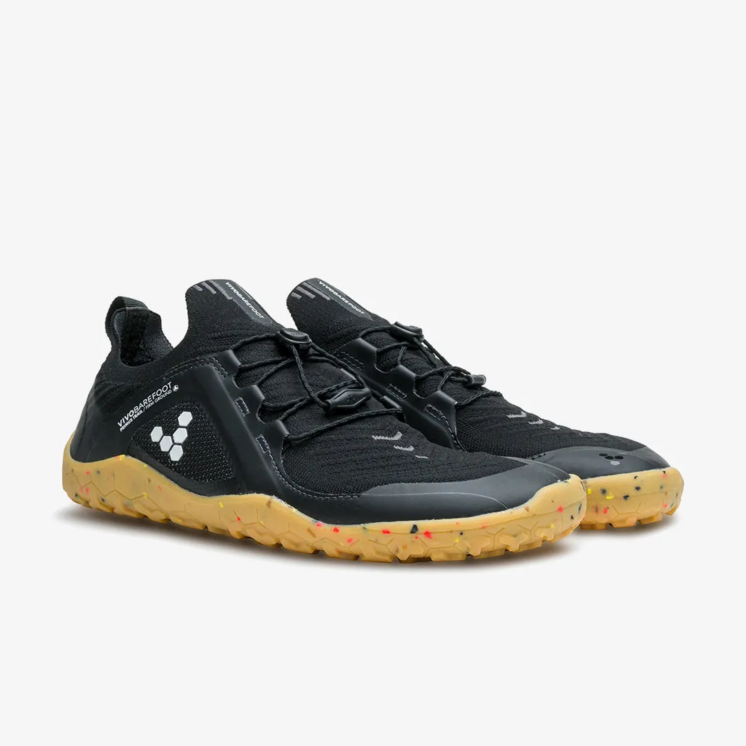 Vivobarefoot Primus Trail Knit FG Womens  Obsidian/Gum