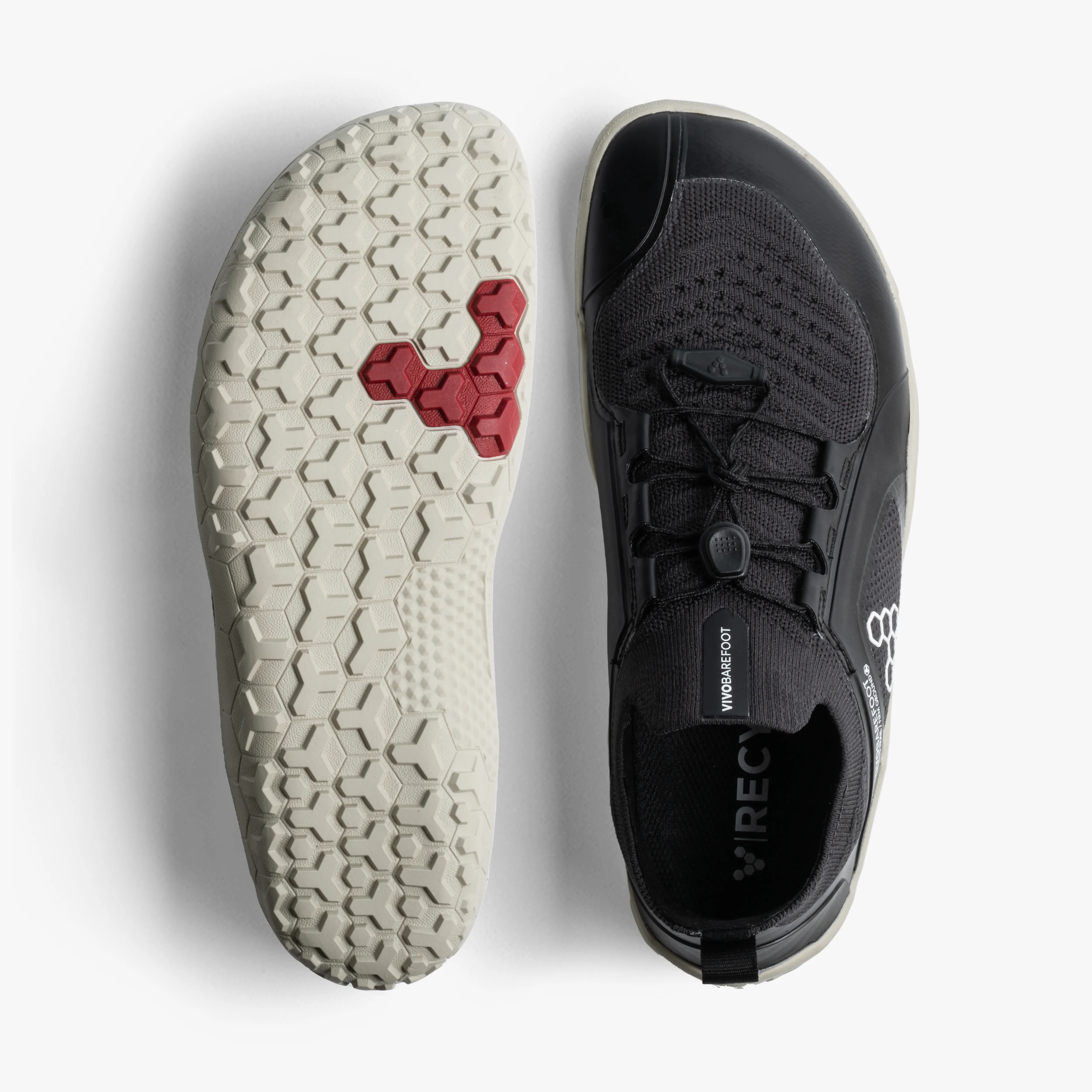 Vivobarefoot Primus Trail Knit FG Womens  Obsidian/Pelican