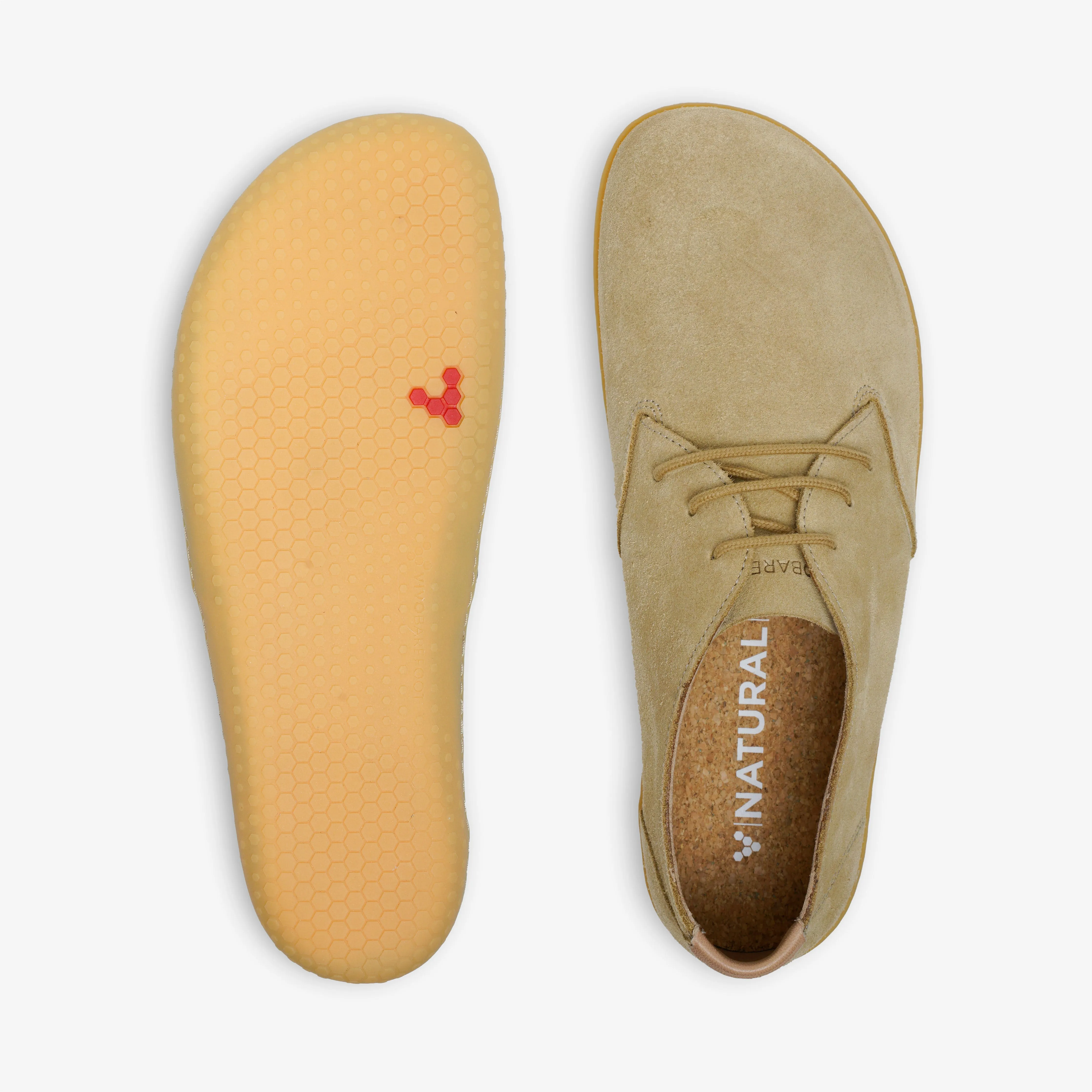 Vivobarefoot Ra III Mens  Honey Suede
