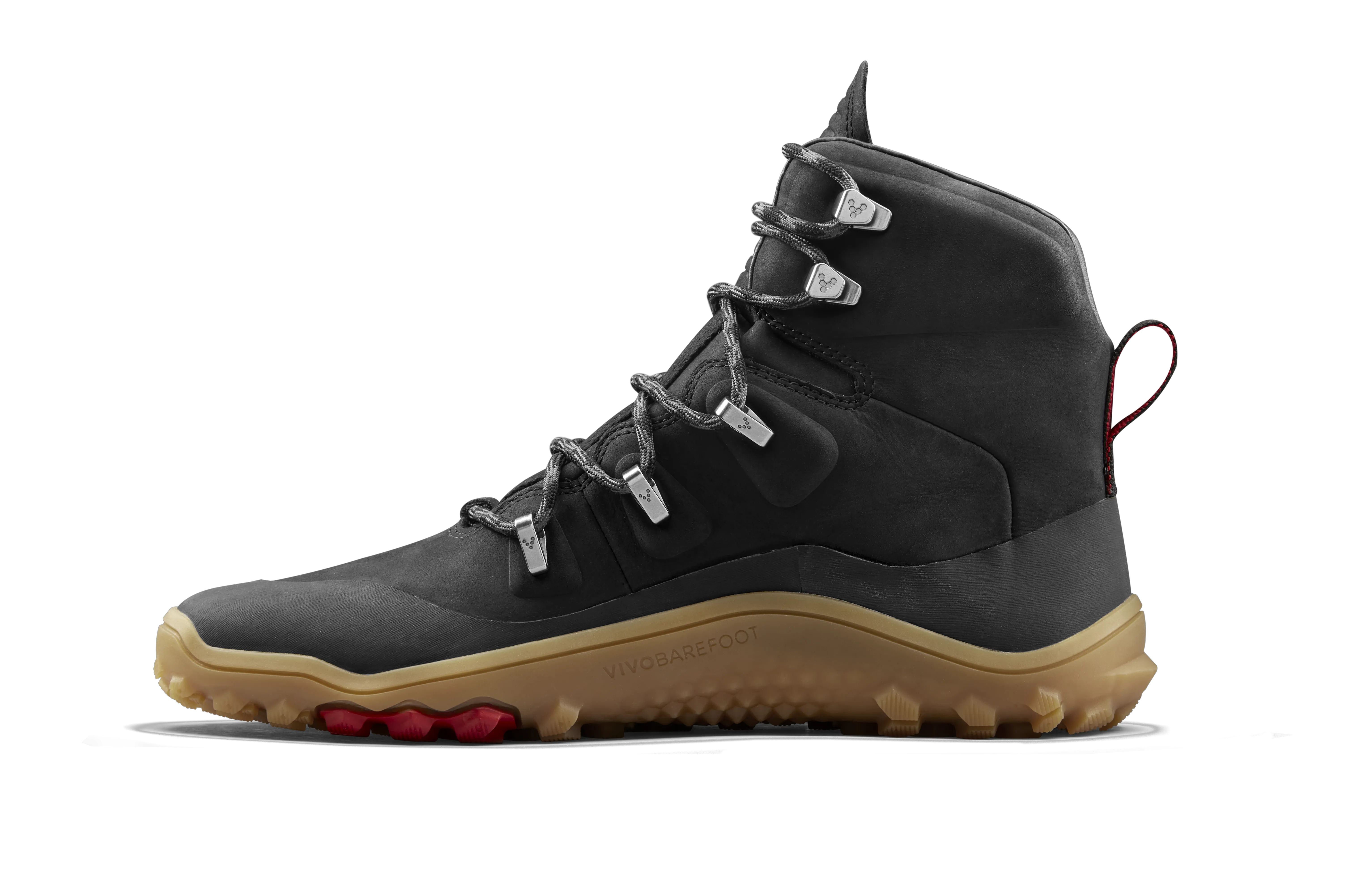 Vivobarefoot Tracker Leather AT Mens  Obsidian