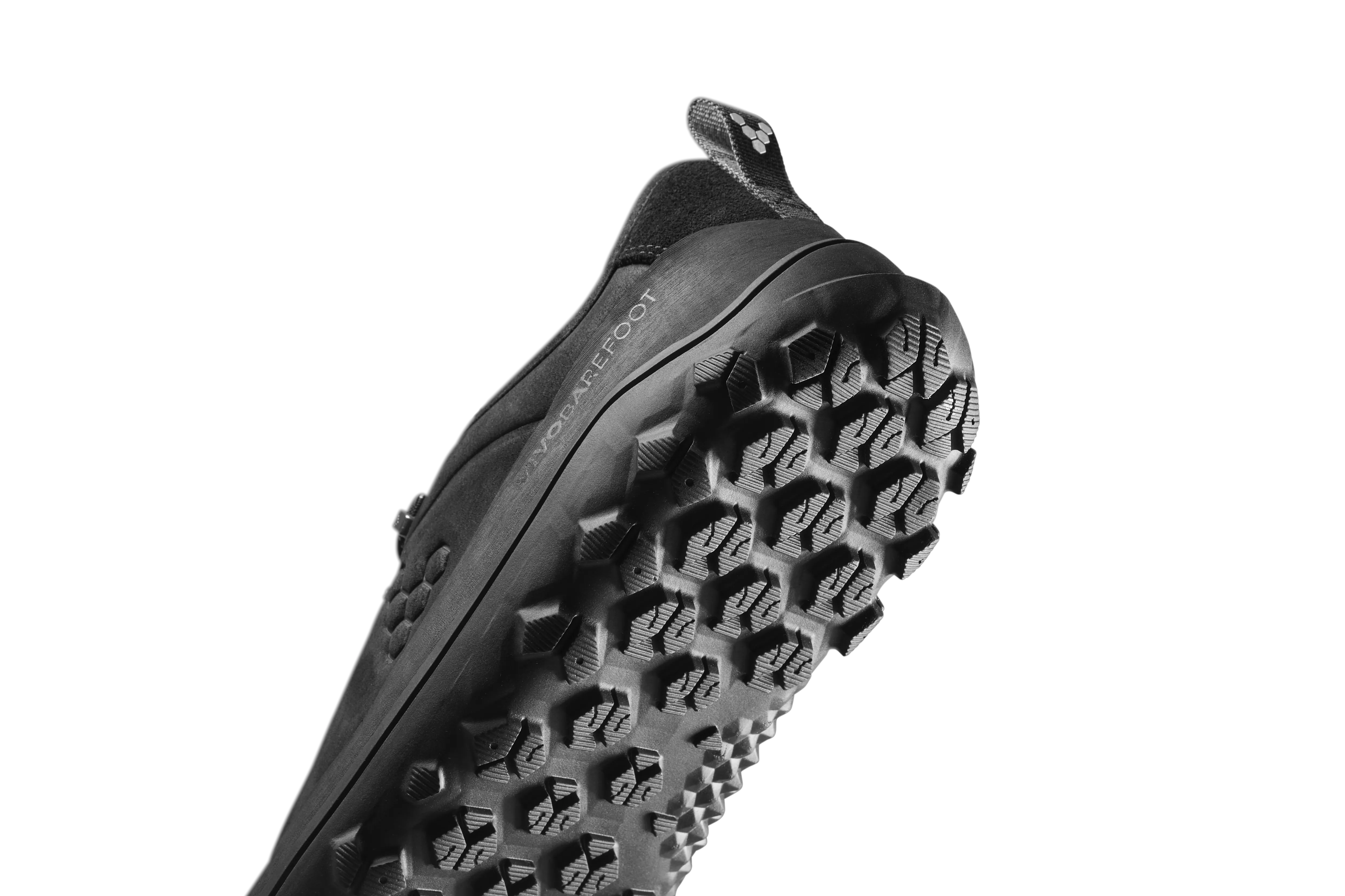Vivobarefoot Tracker Leather Low Mens  Obsidian