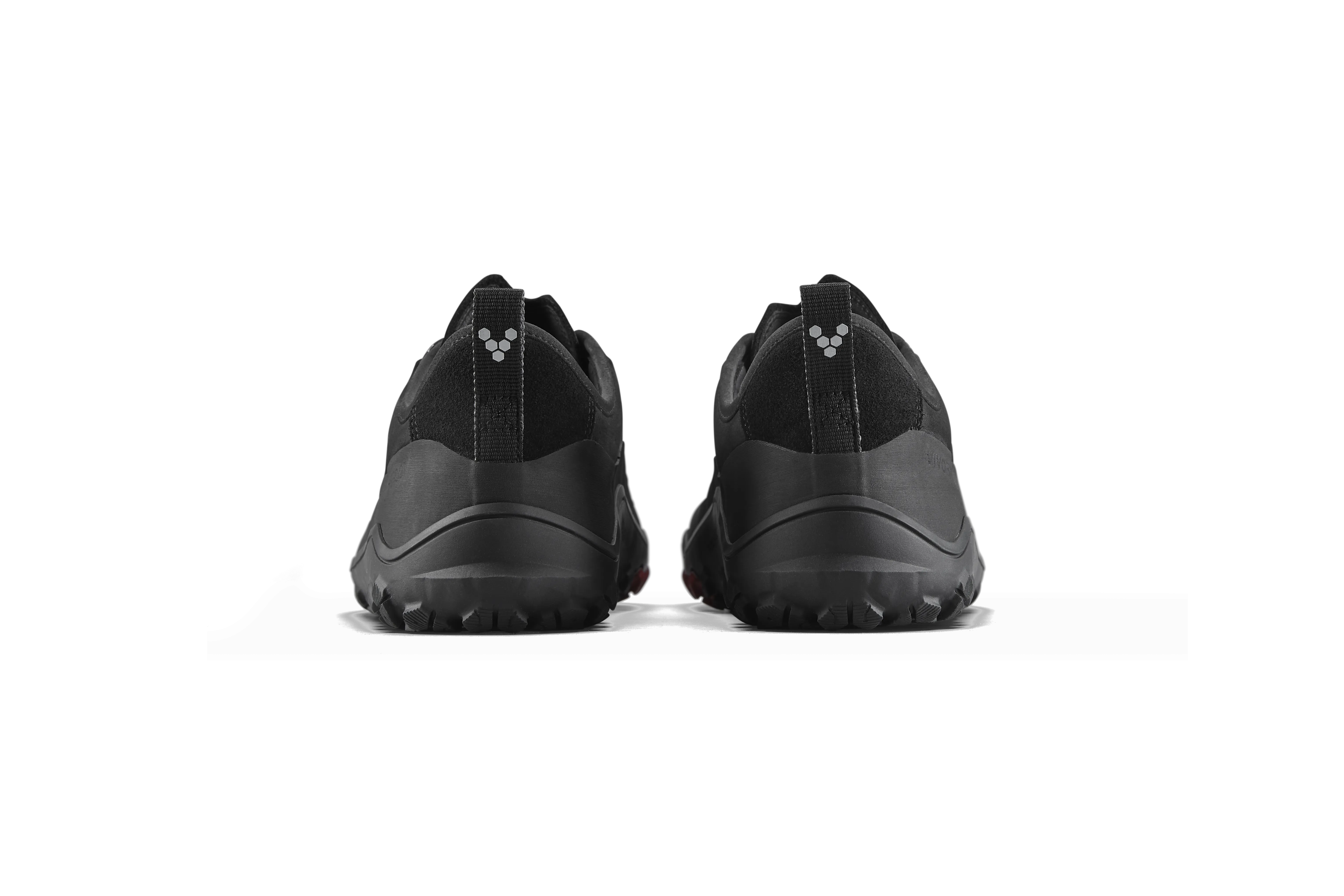 Vivobarefoot Tracker Leather Low Mens  Obsidian