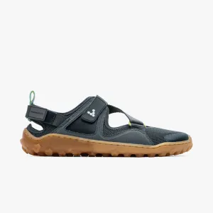 Vivobarefoot Tracker Sandal Mens  Charcoal/Gum