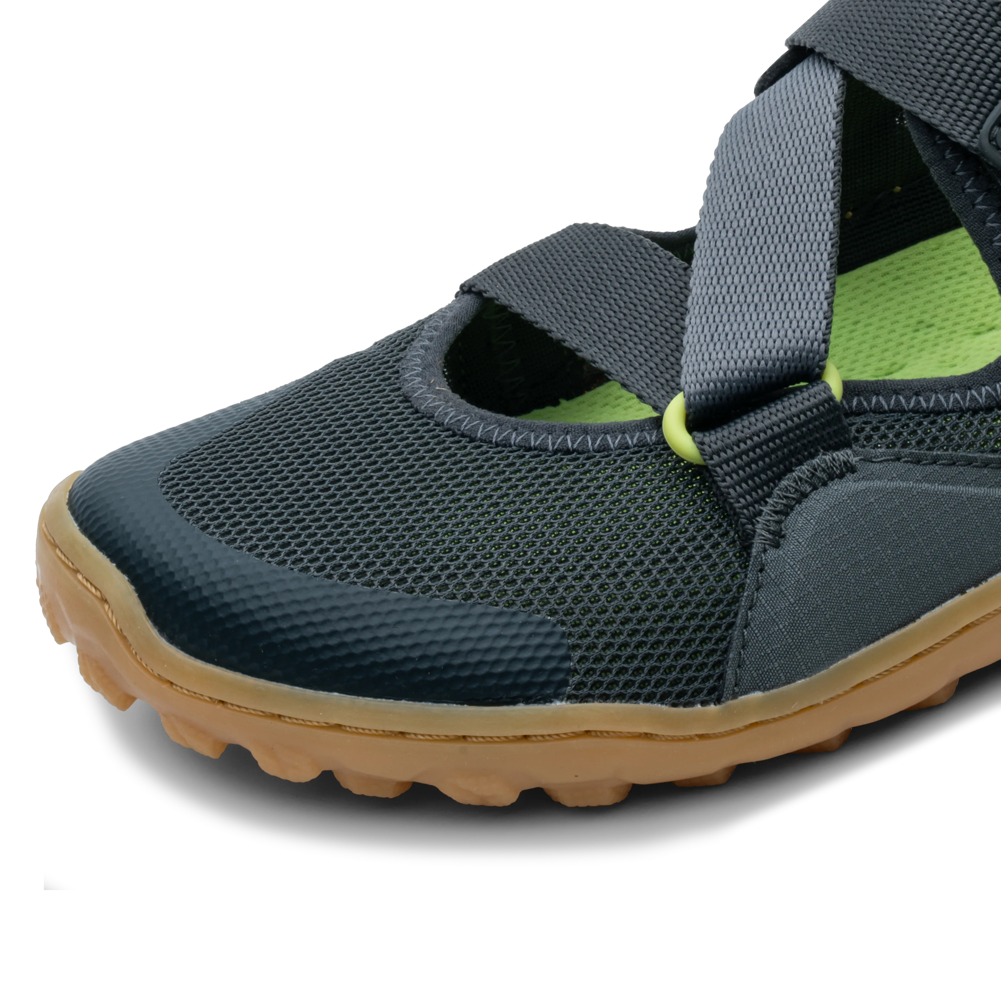 Vivobarefoot Tracker Sandal Mens  Charcoal/Gum
