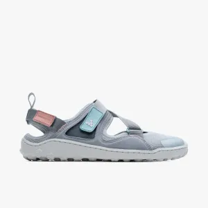 Vivobarefoot Tracker Sandal Womens  Glacier Grey