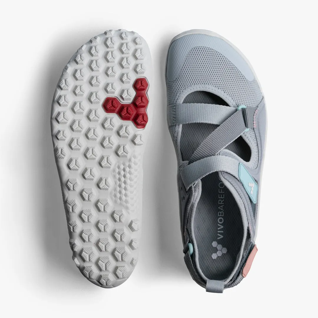 Vivobarefoot Tracker Sandal Womens  Glacier Grey
