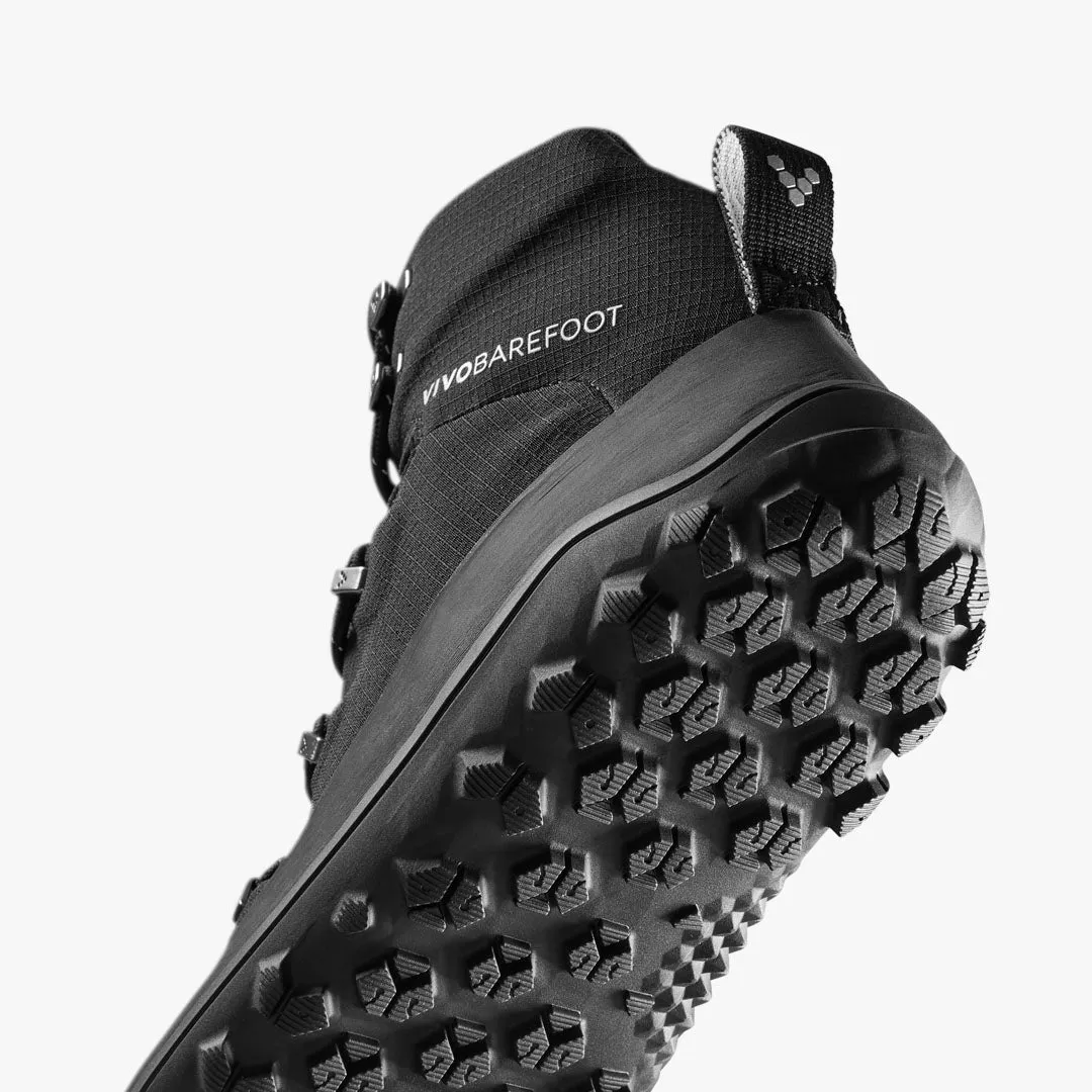 Vivobarefoot Tracker Textile AT Mens  Obsidian