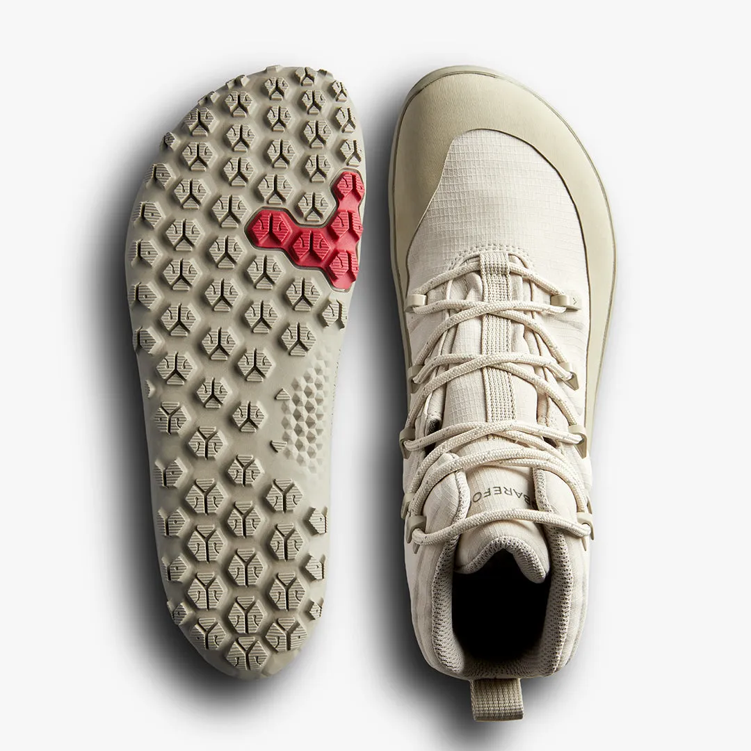 Vivobarefoot Tracker Textile AT Mens  Silver Birch