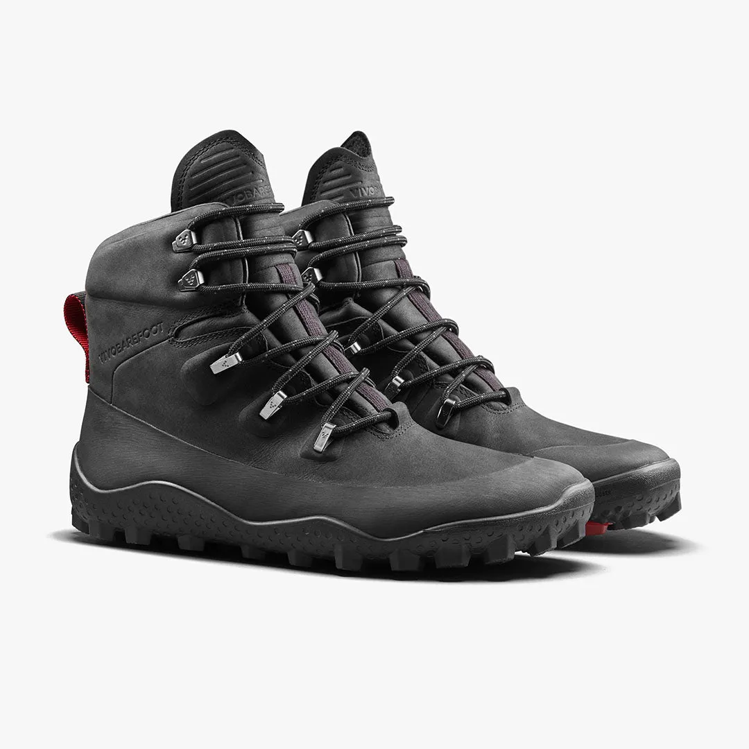 Vivobarefoot Tracker Winter II SG Womens  Obsidian