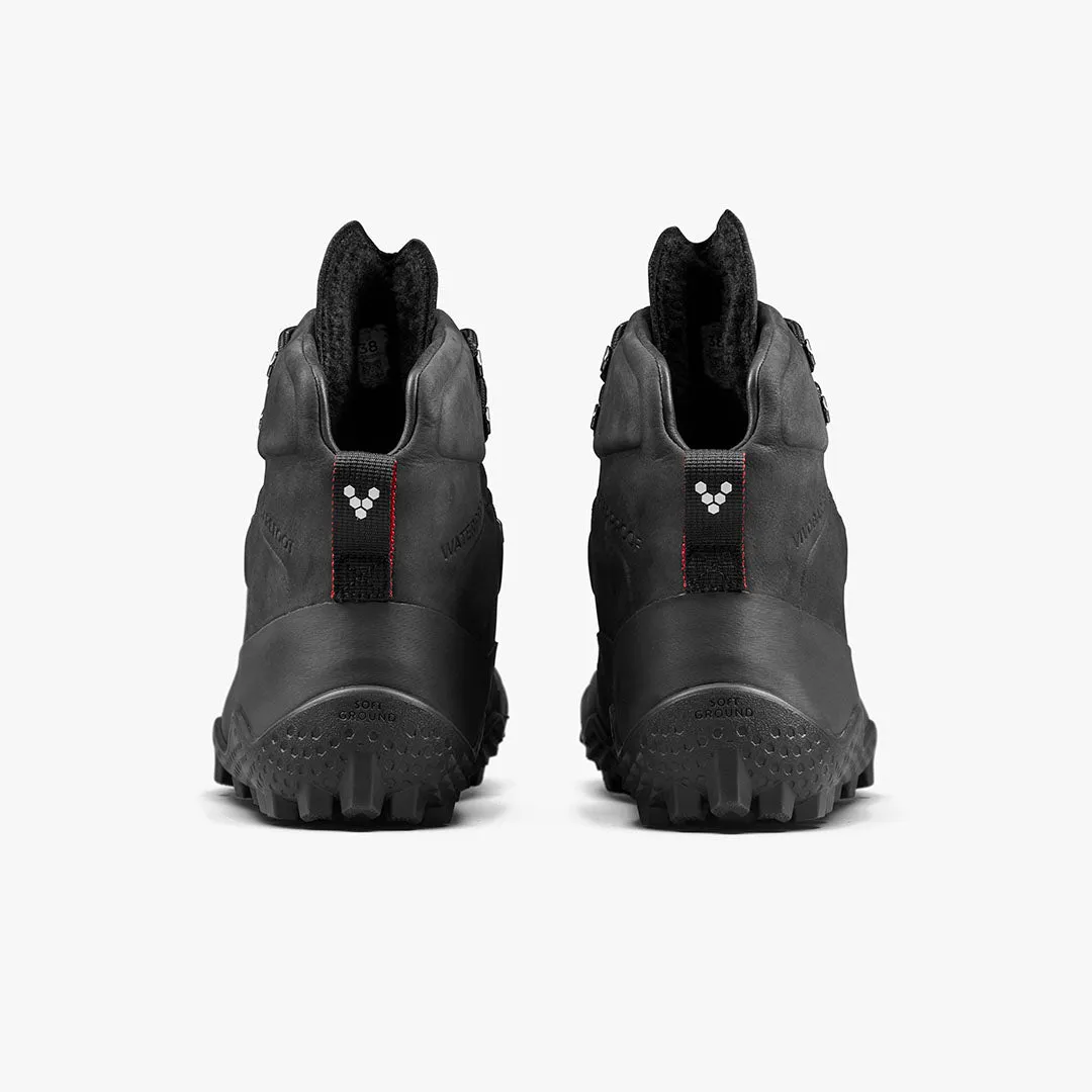 Vivobarefoot Tracker Winter II SG Womens  Obsidian