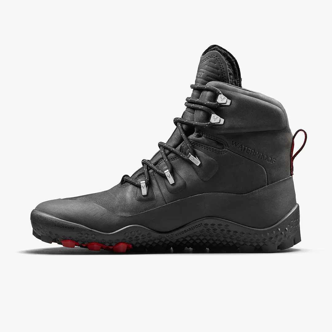 Vivobarefoot Tracker Winter II SG Womens  Obsidian