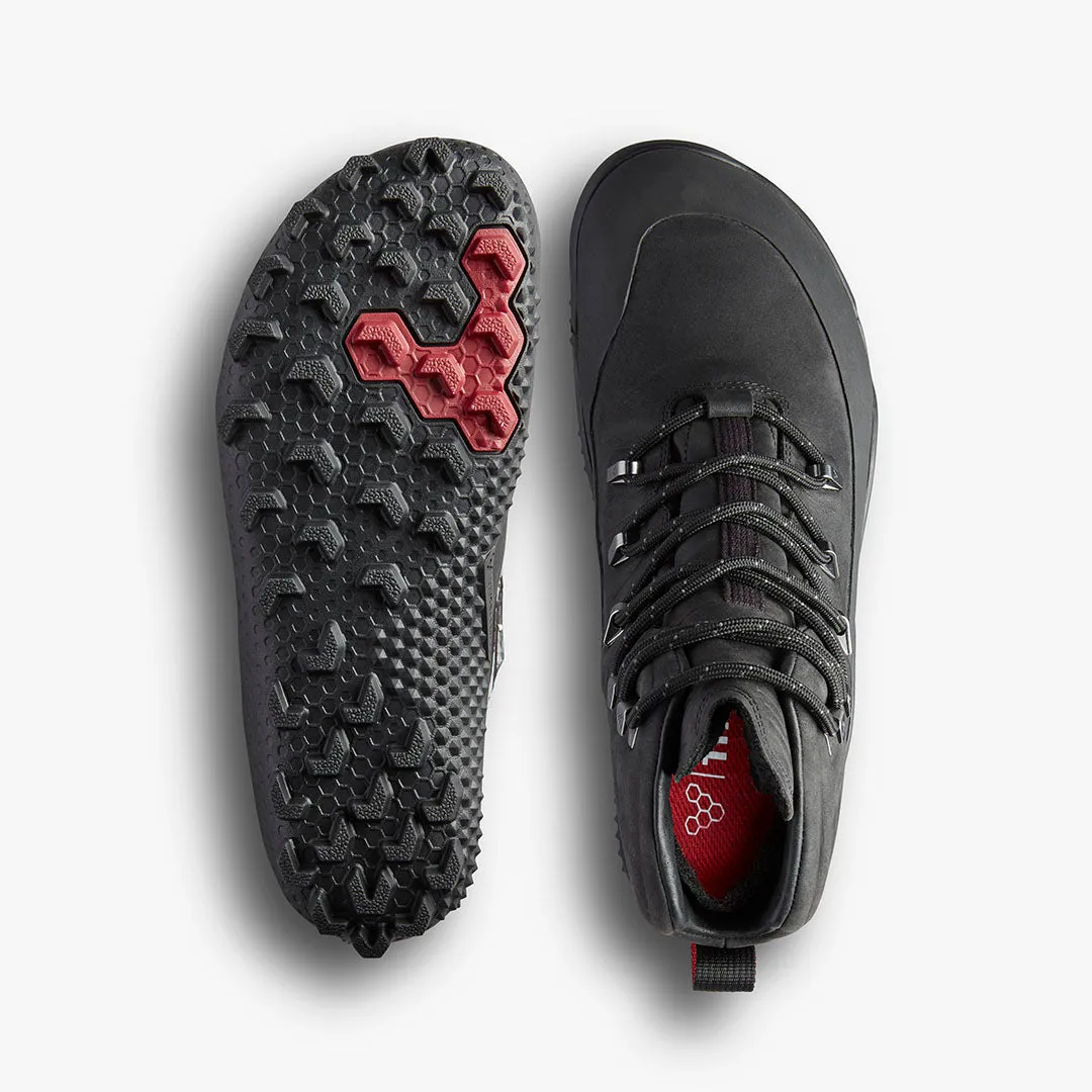 Vivobarefoot Tracker Winter II SG Womens  Obsidian