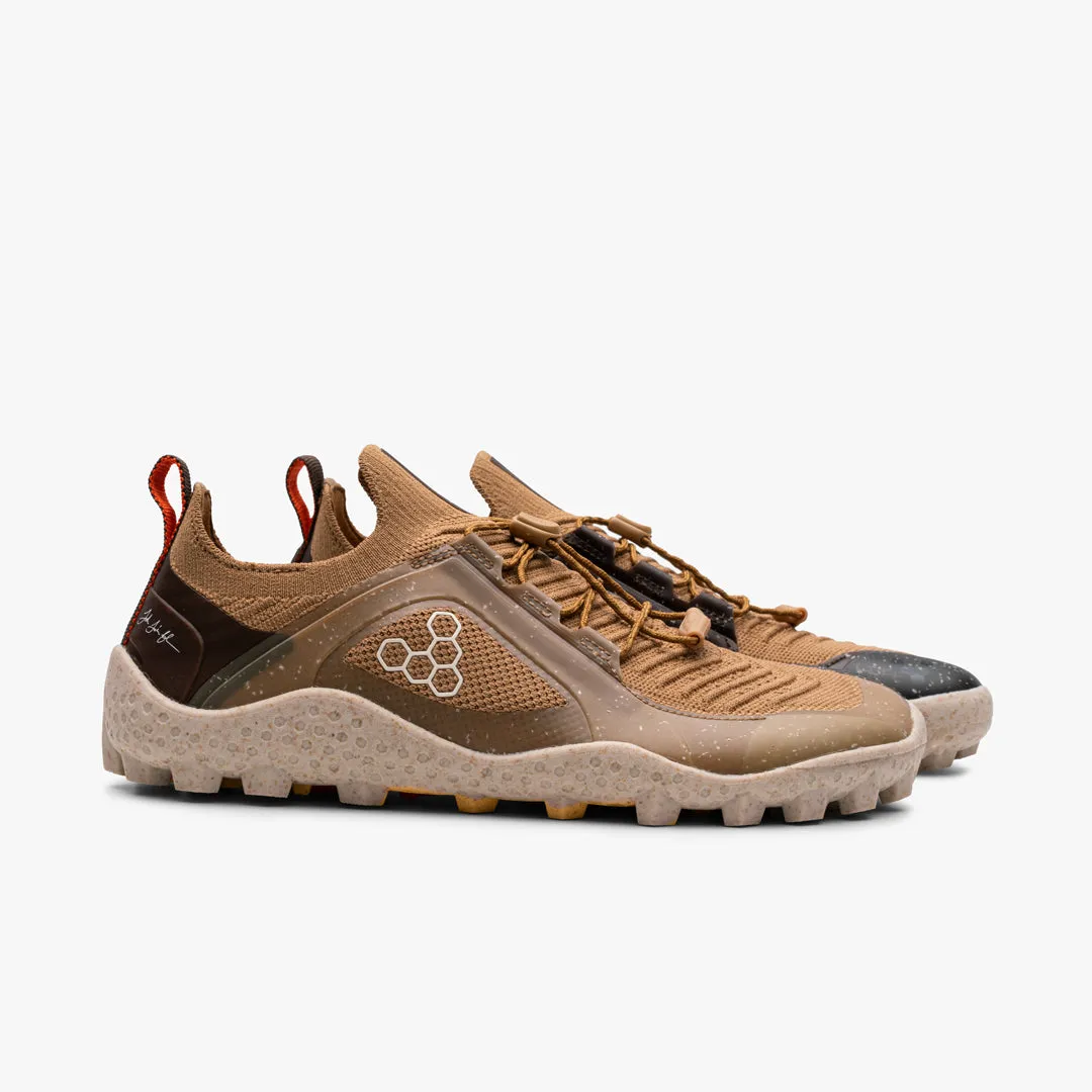 Vivobarefoot Trail Knit SG JJF Womens  Bone Brown