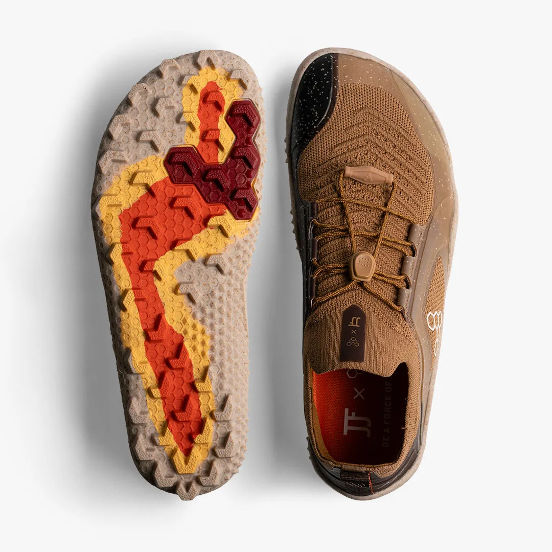 Vivobarefoot Trail Knit SG JJF Womens  Bone Brown