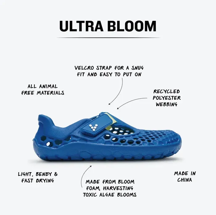 Vivobarefoot Ultra Bloom Kids  Brnesandaler  Amparo Blue