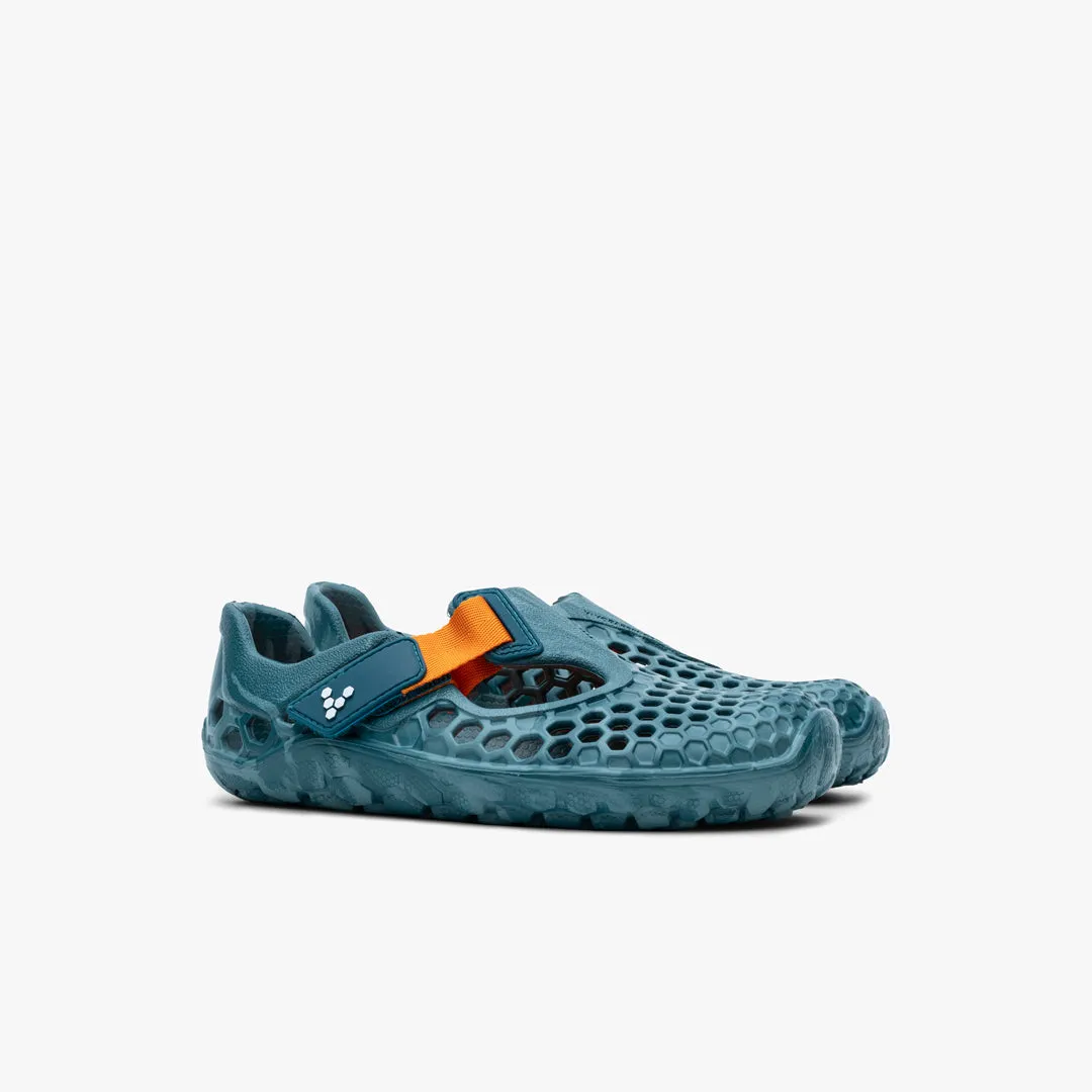 Vivobarefoot Ultra Bloom Kids  Brnesandaler  Ocean Wave
