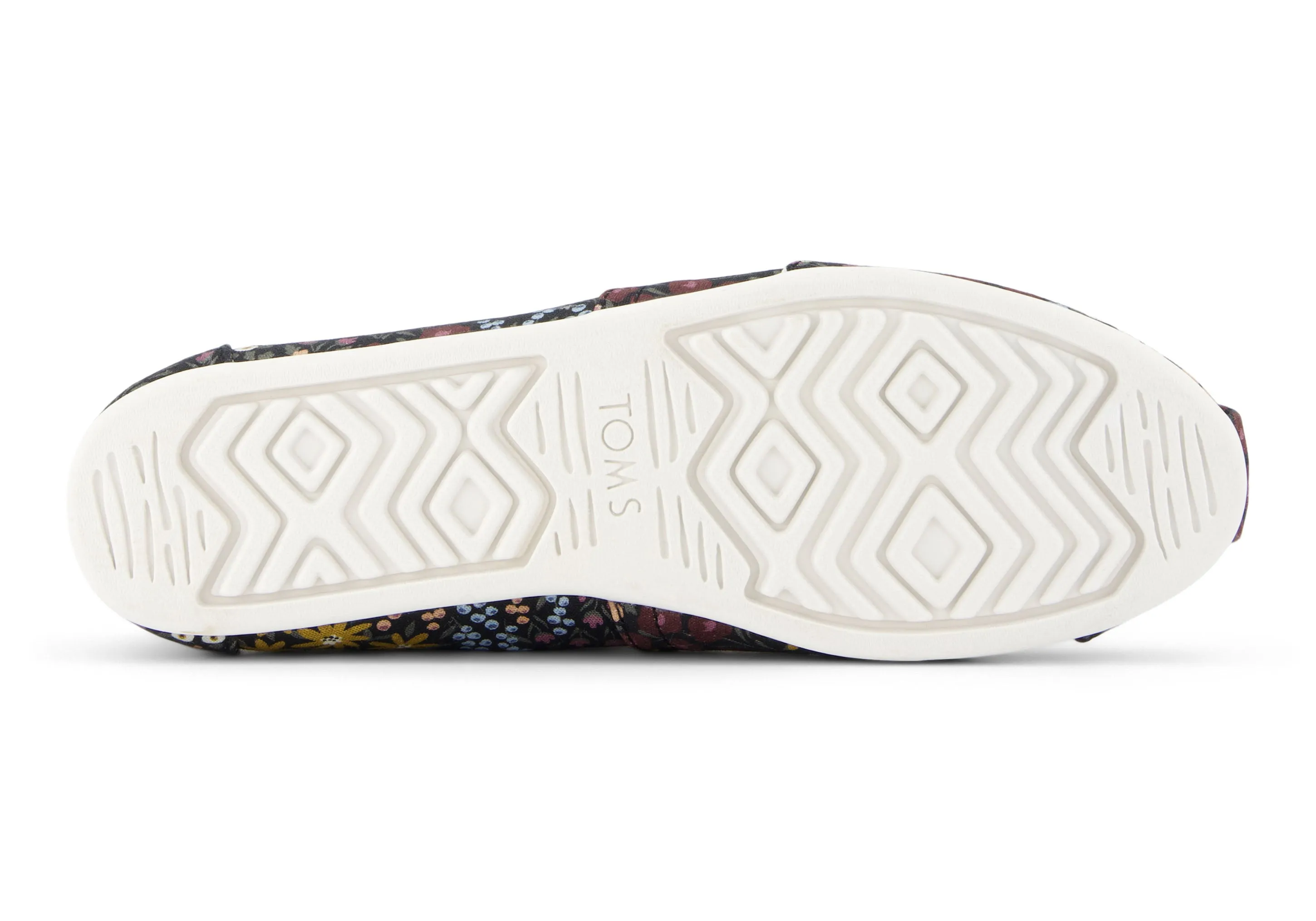 Women's Alpargata Classic - Black Wildflowers Toms