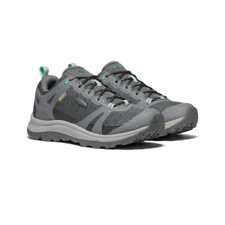 Women's Terradora II Waterproof Hiking Shoe  |  Steel Grey/Ocean Wave KEEN