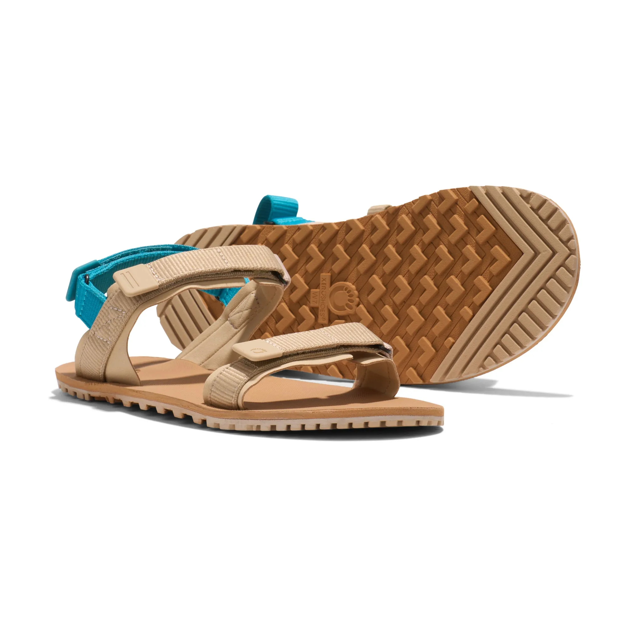 Xero Shoes D-Trail Womens  Irish Cream/Lake Blue