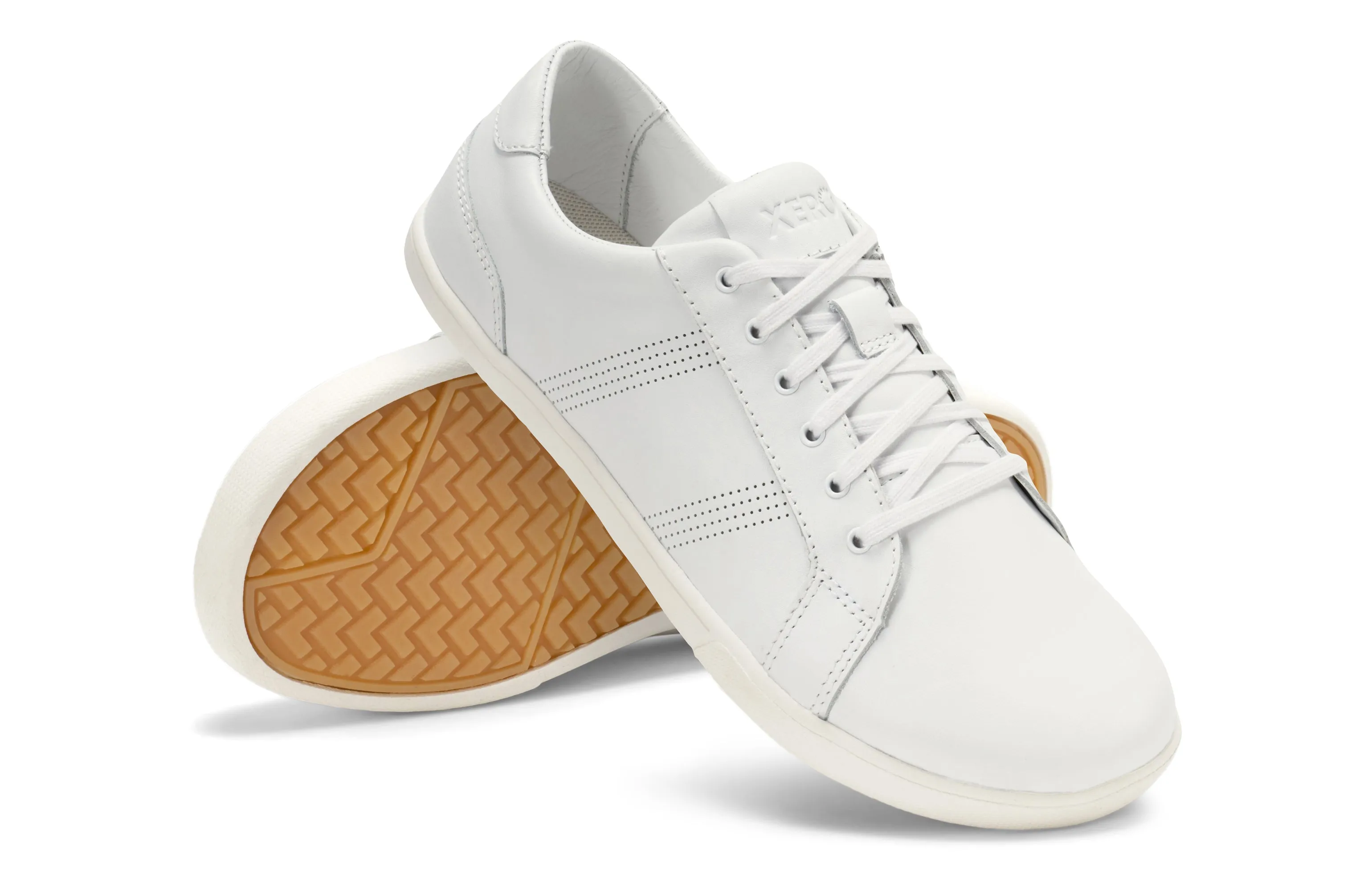 Xero Shoes Dillon Leather Mens  White