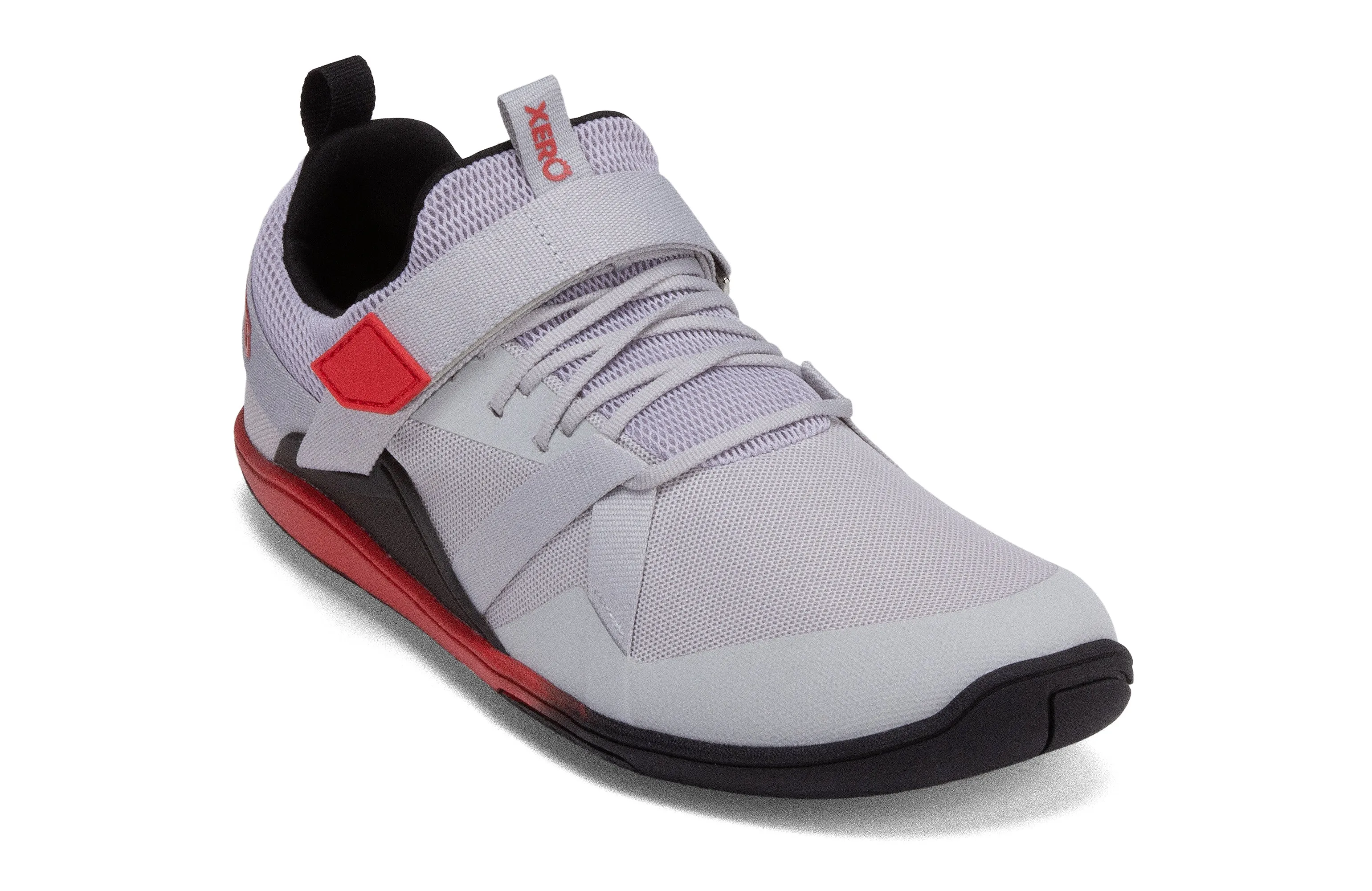 Xero Shoes Forza Trainer Mens  Trningssko  Micro Gray / Red