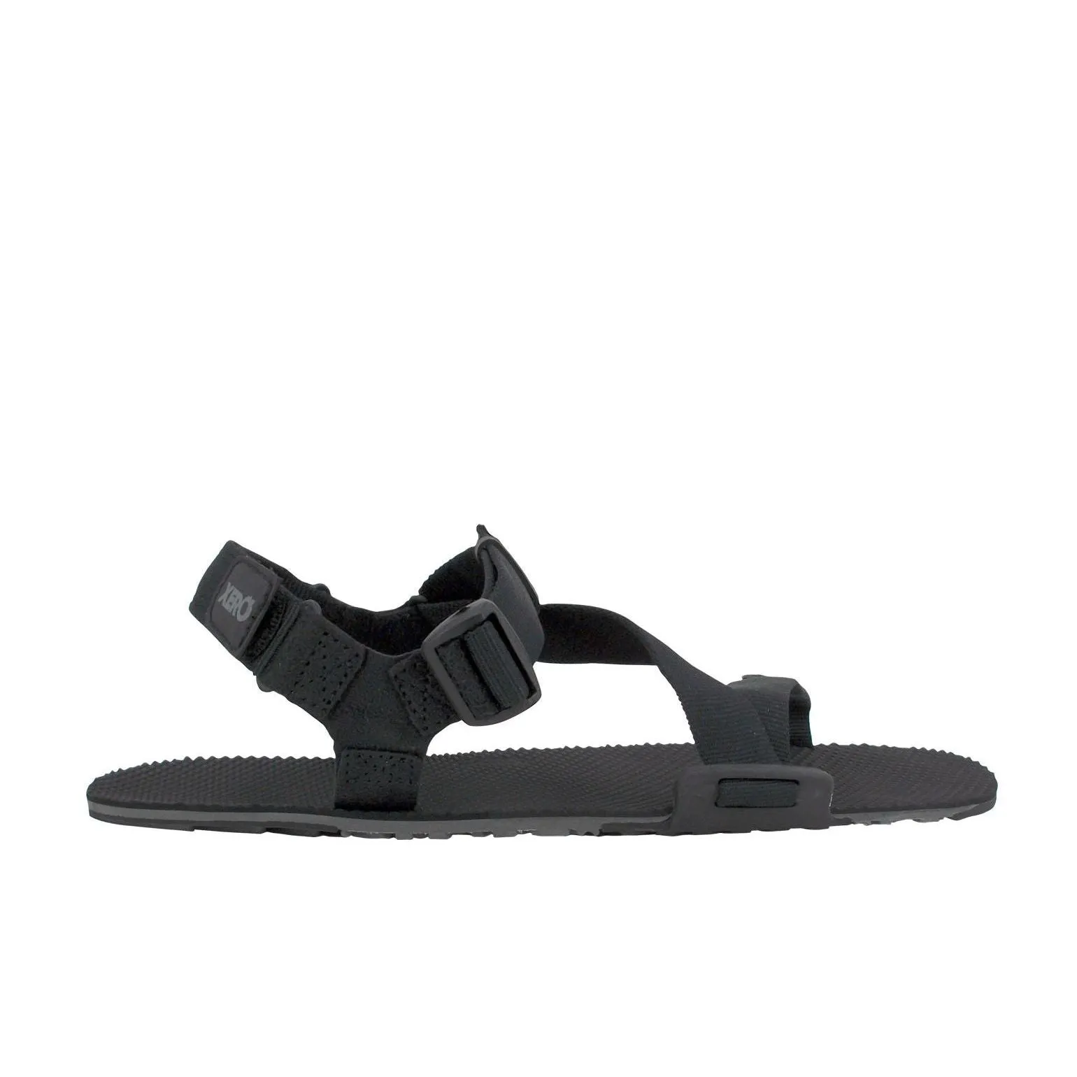 Xero Shoes Naboso Trail Mens  Sandaler Coal Black / Black