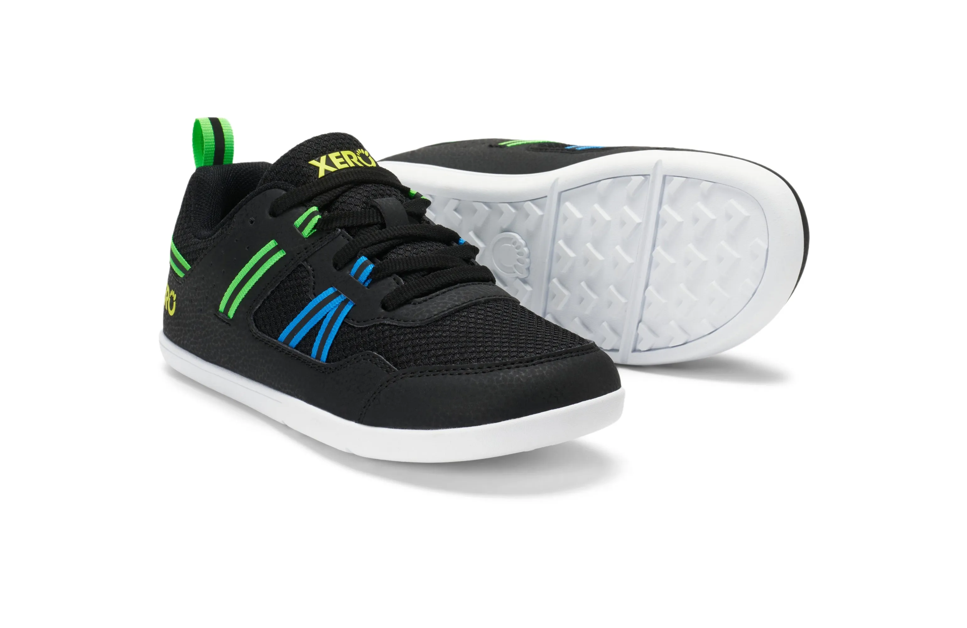 Xero Shoes Prio Kids  Black/Lime