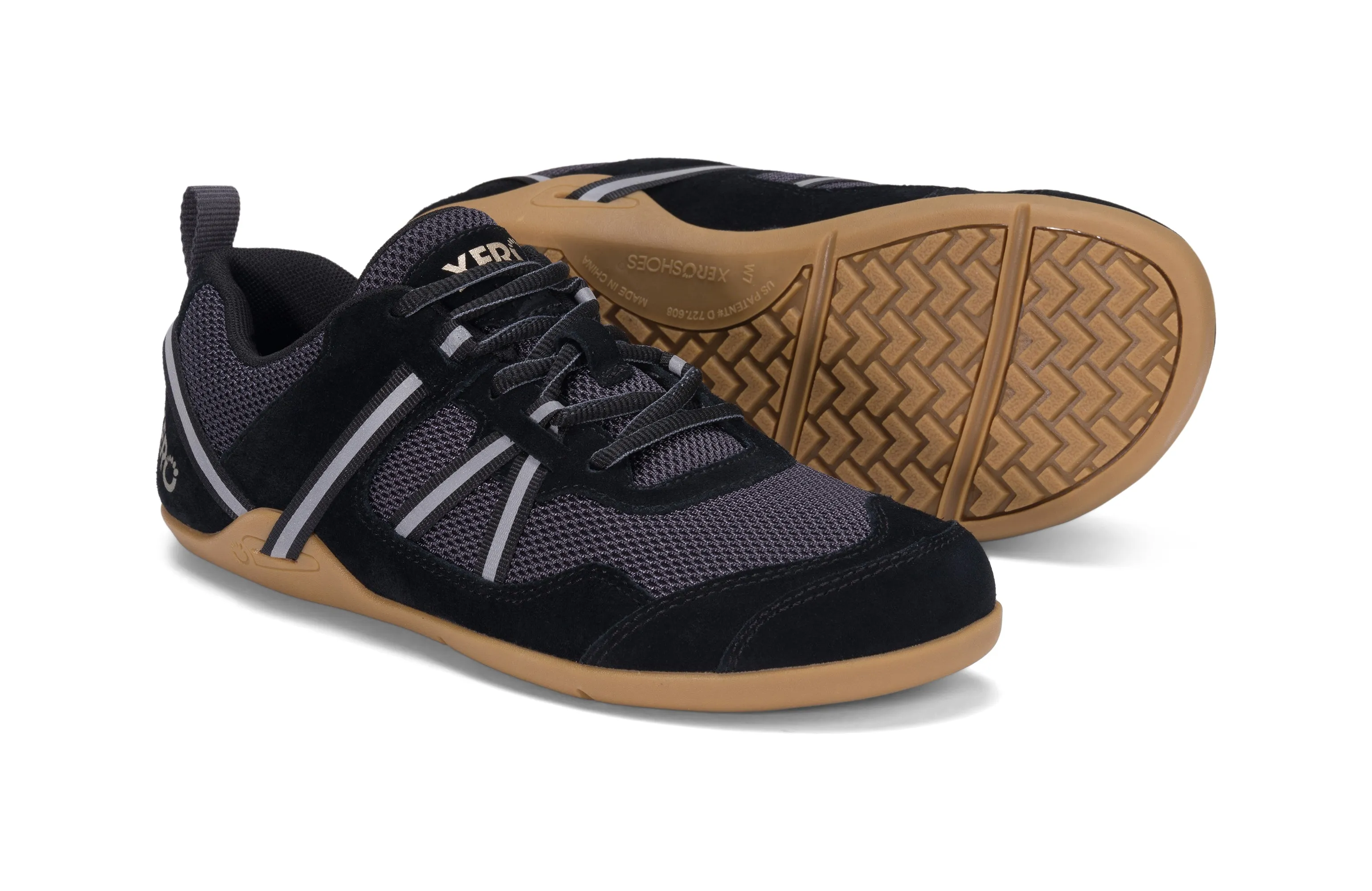 Xero Shoes Prio Suede Womens  Black / Asphalt