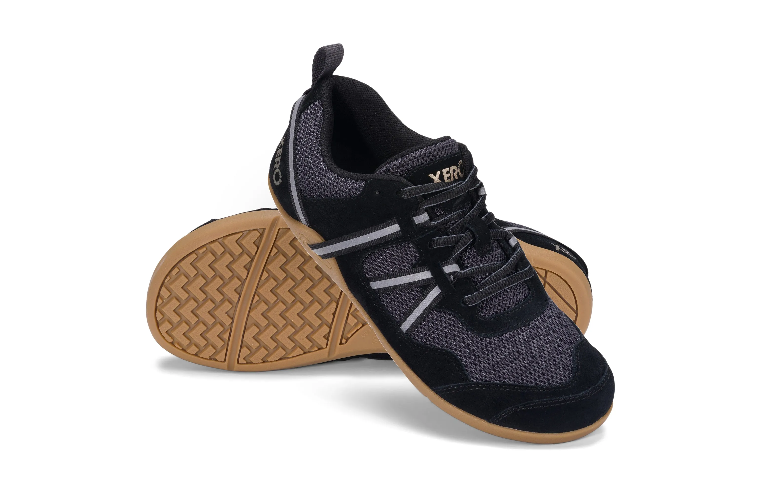 Xero Shoes Prio Suede Womens  Black / Asphalt