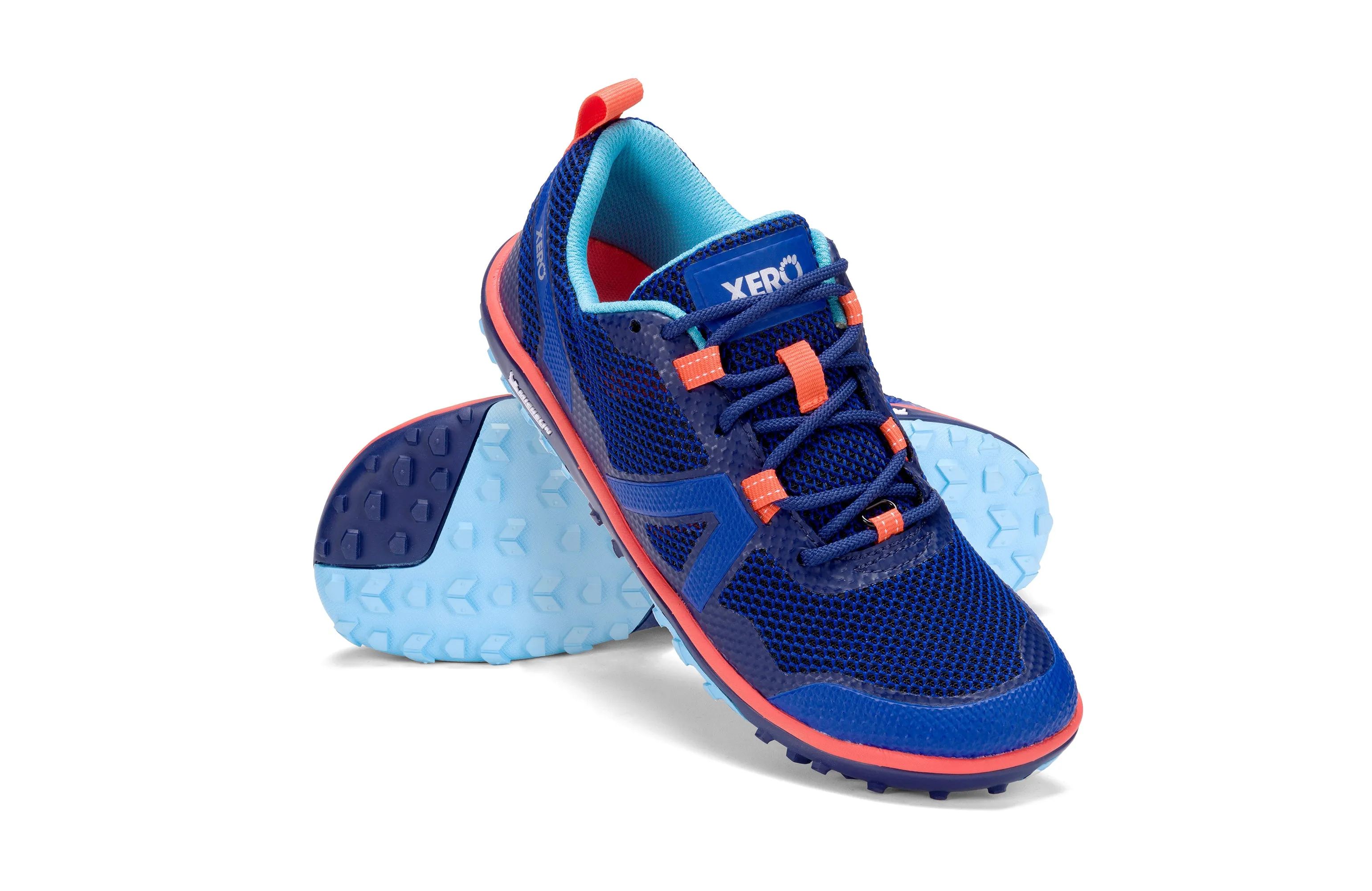 Xero Shoes Scrambler Low Women  Sodalite Blue / Orange