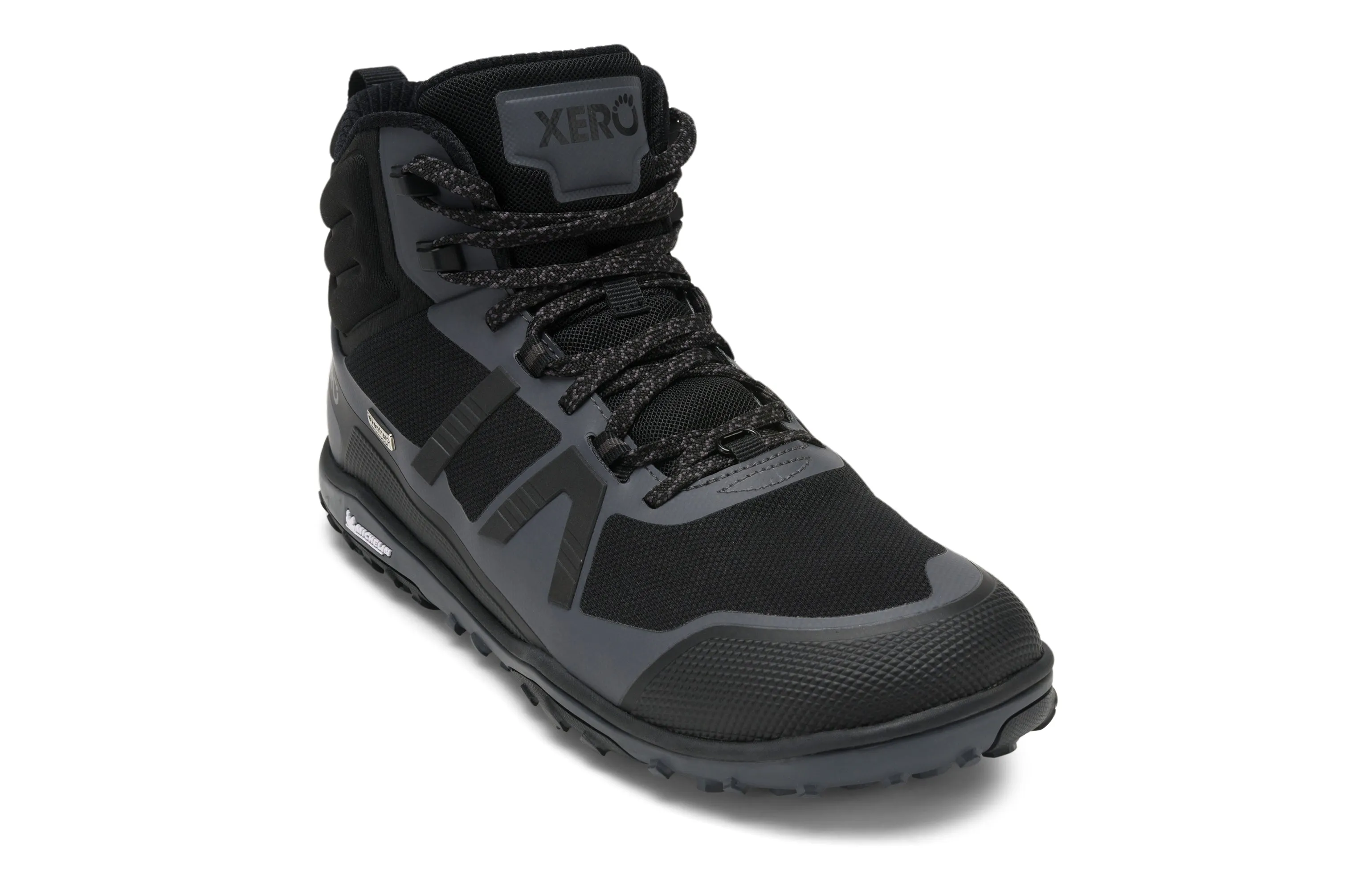 Xero Shoes Scrambler Mid II WP Mens Black / Asphalt