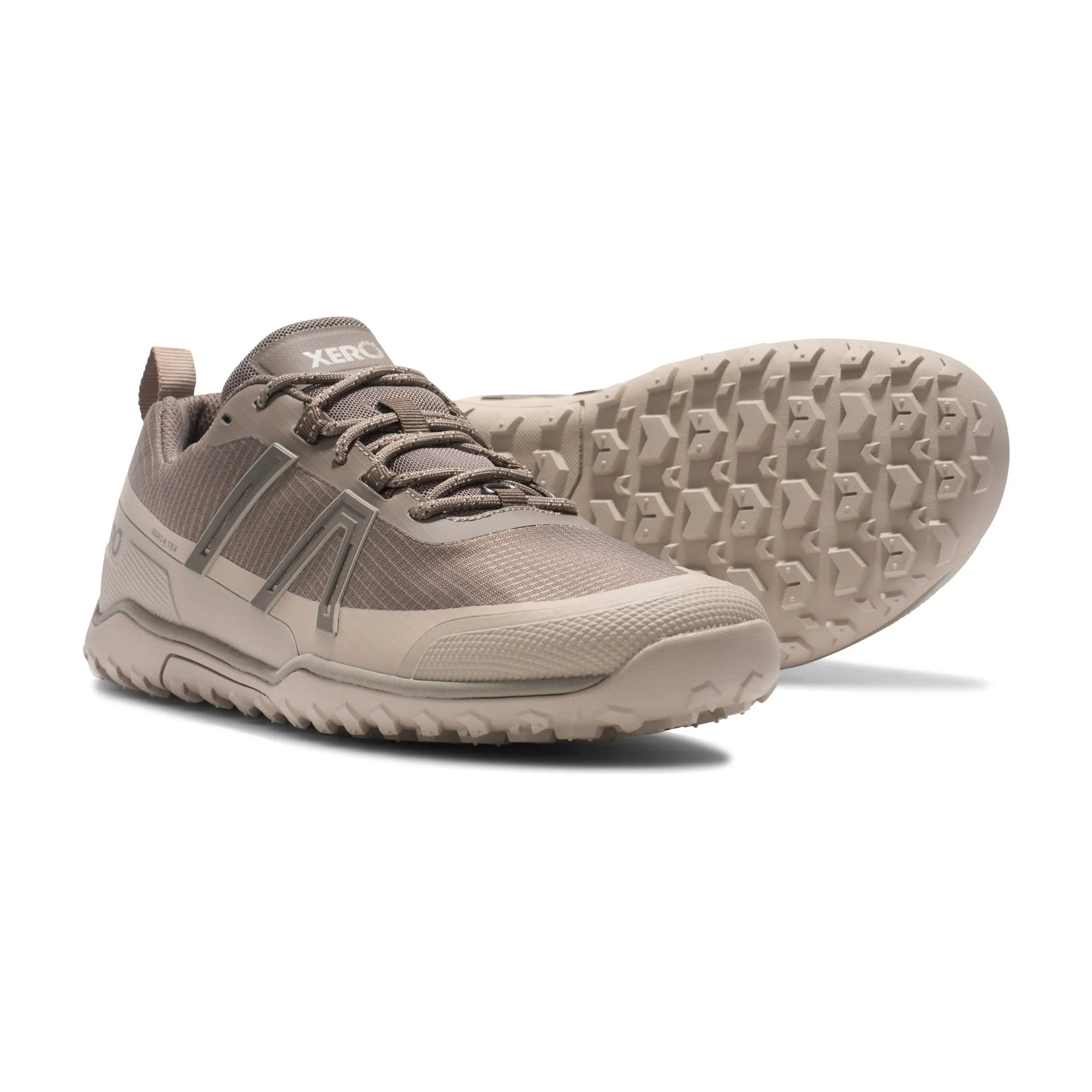 Xero Shoes Scrambler Trail Low Waterproof Mens  Morel/Cashmere