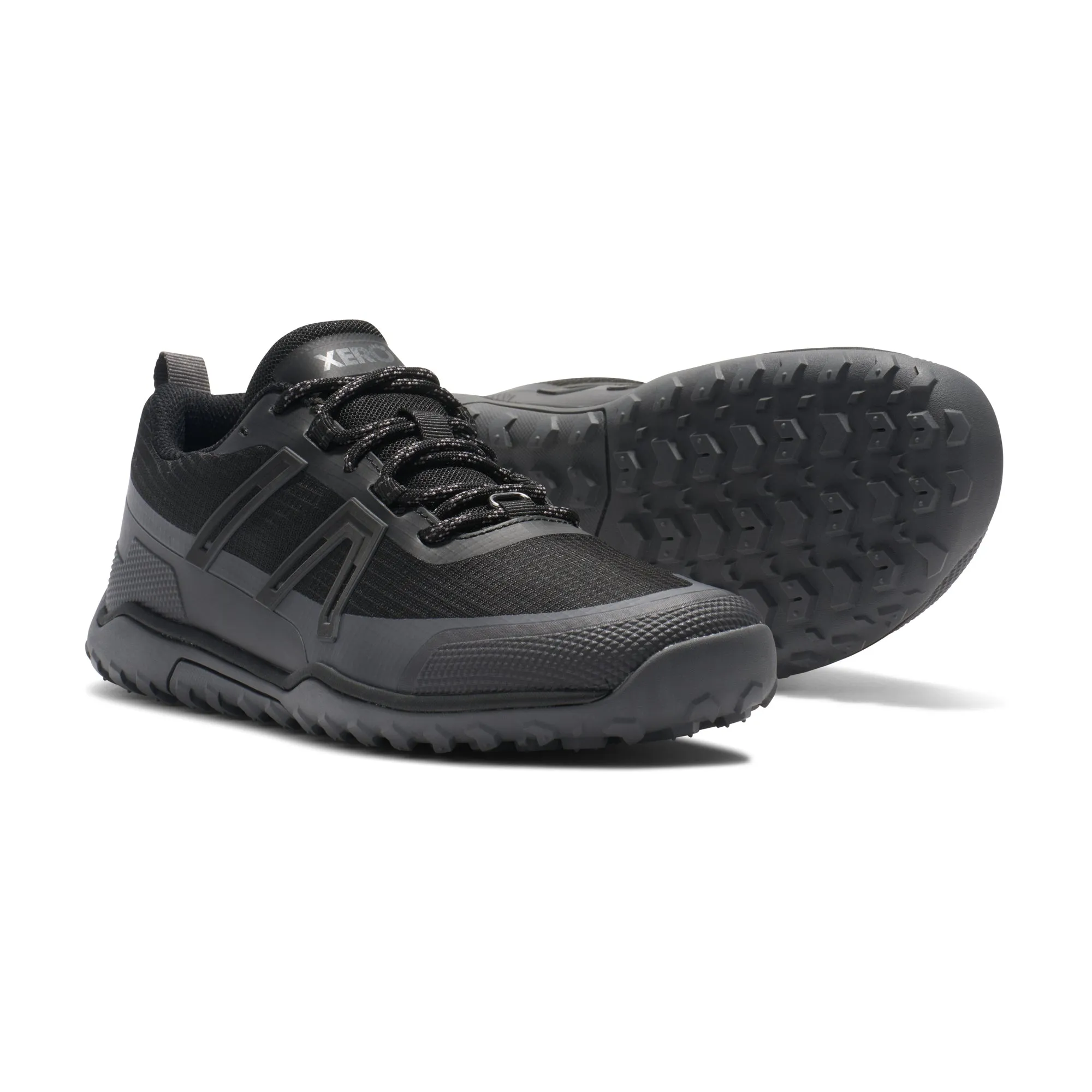 Xero Shoes Scrambler Trail Low Waterproof Womens  Black/Asphalt