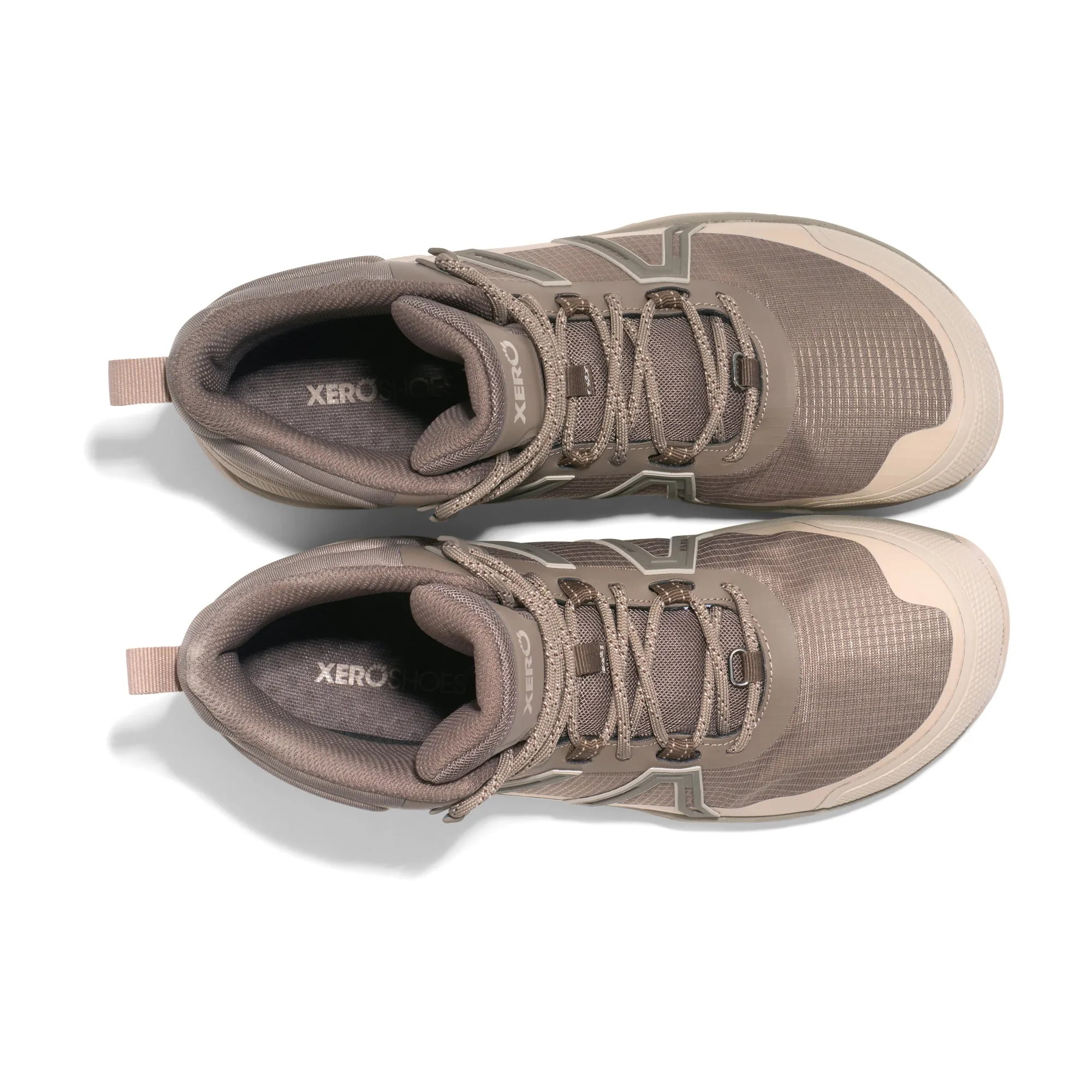Xero Shoes Scrambler Trail Mid Waterproof Mens  Morel/Cashmere