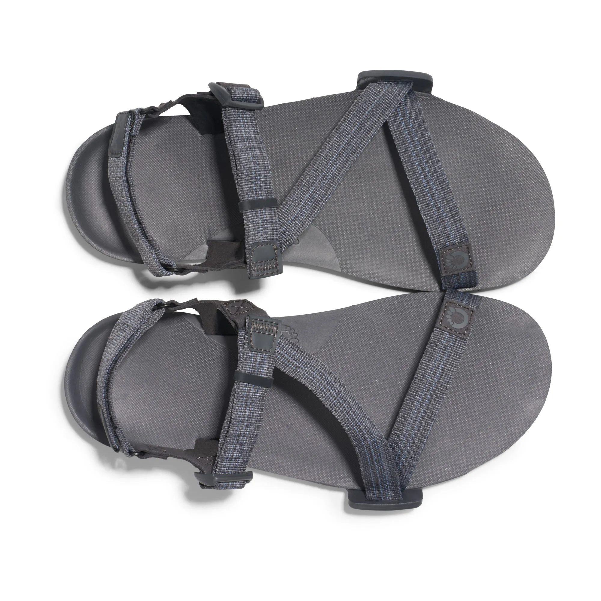 Xero Shoes Z-Trail EV Mens  Sandaler  Steel Gray/Asphalt