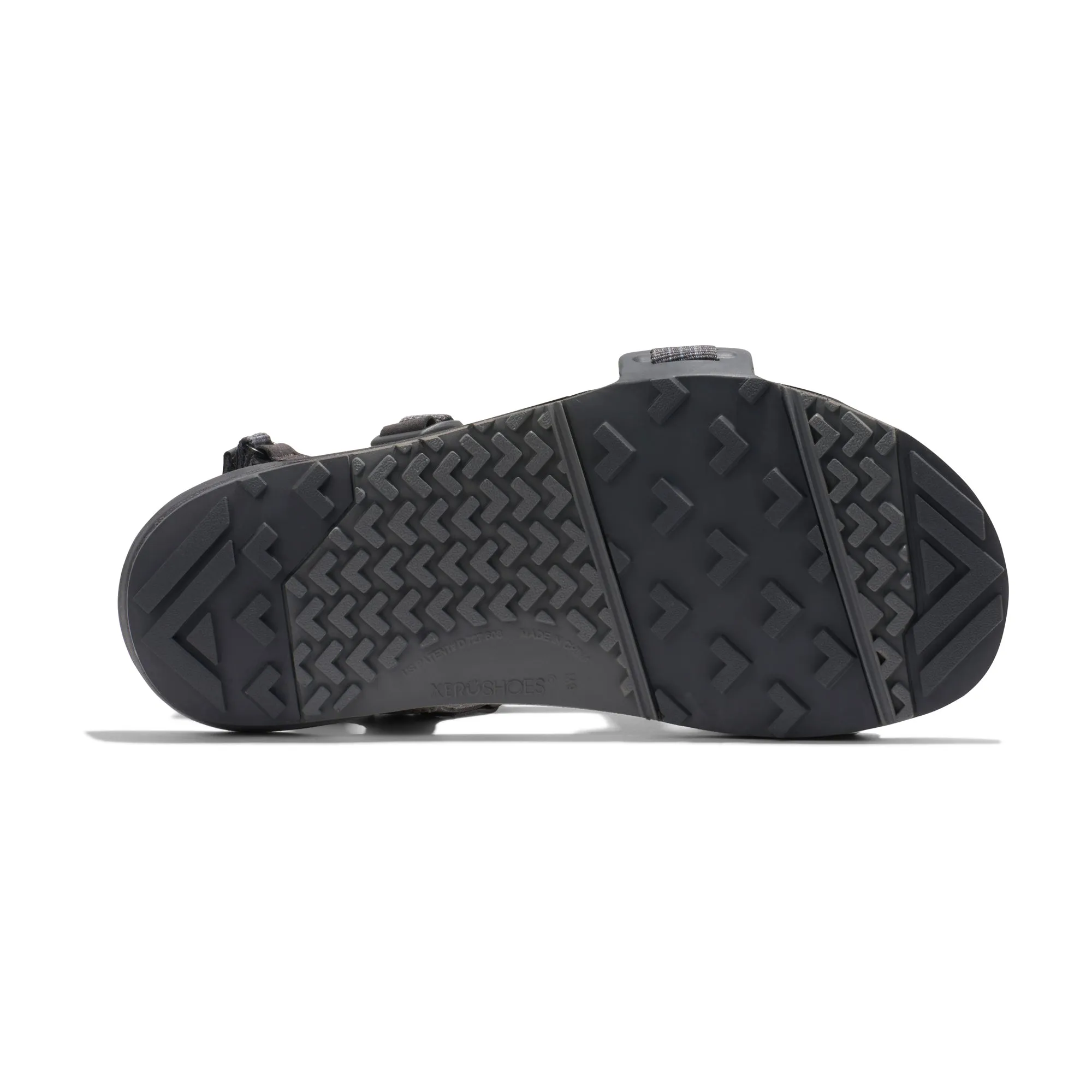 Xero Shoes Z-Trail EV Mens  Sandaler  Steel Gray/Asphalt