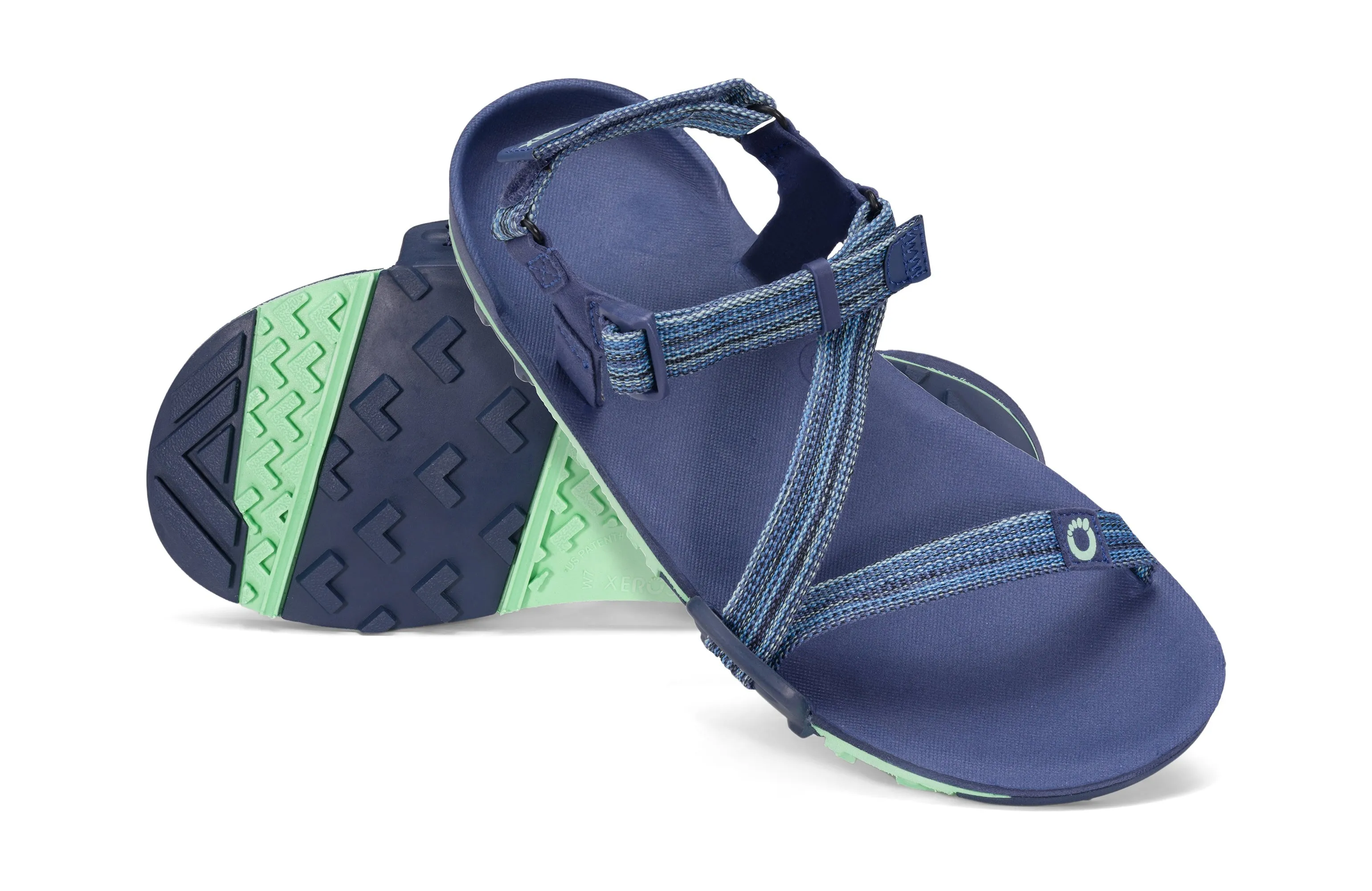 Xero Shoes Z-Trail EV Womens  Sandaler  Blue Indigo