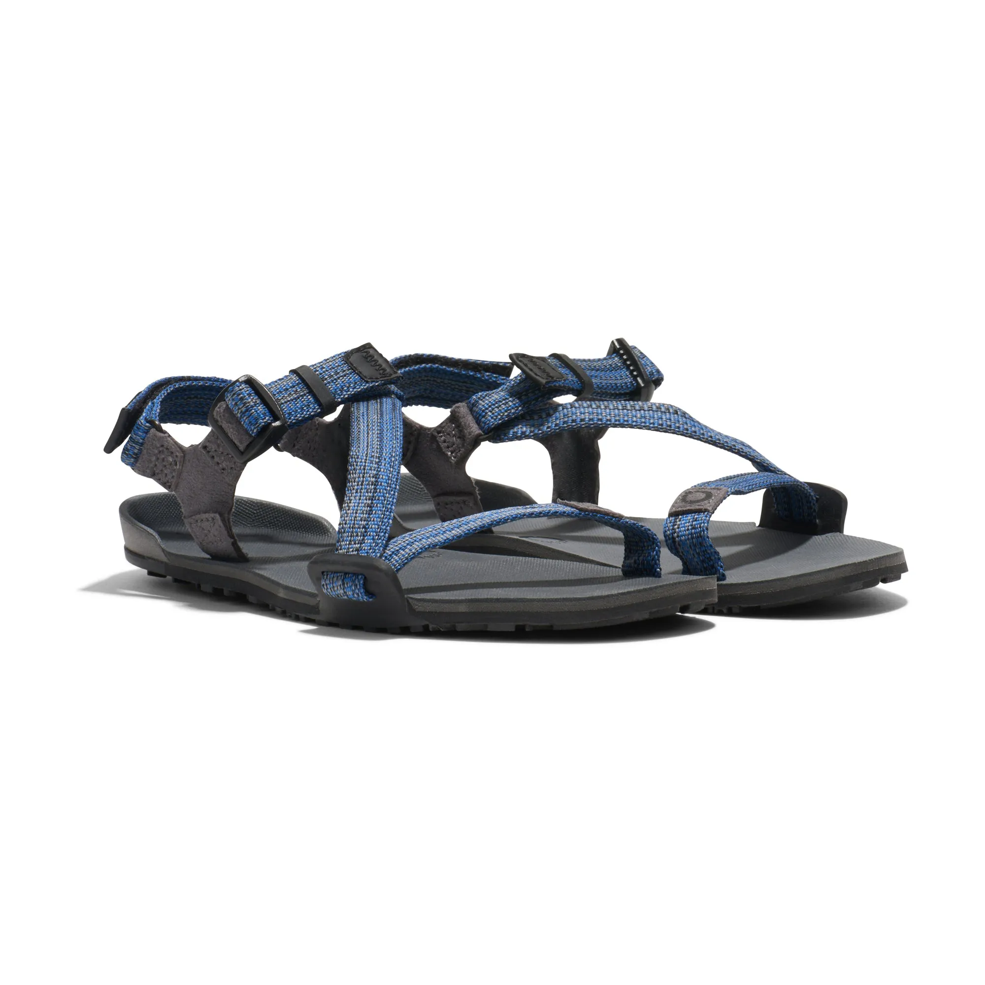 Xero Shoes Z-Trail Kids  Charcoal / Multi-Blue